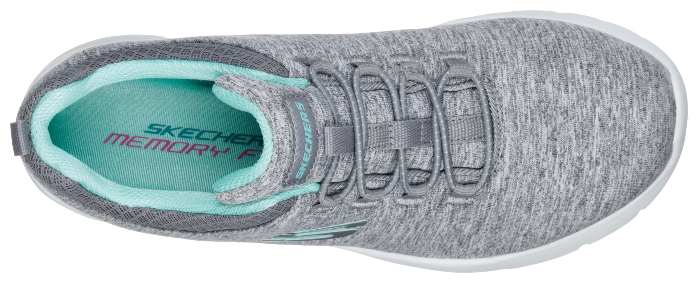 Skechers Slip-On Sneaker »DYNAMIGHT 2.0-IN A FLASH«, Slipper, Freizeitschuh, Komfortschuh für Maschinenwäsche geeignet