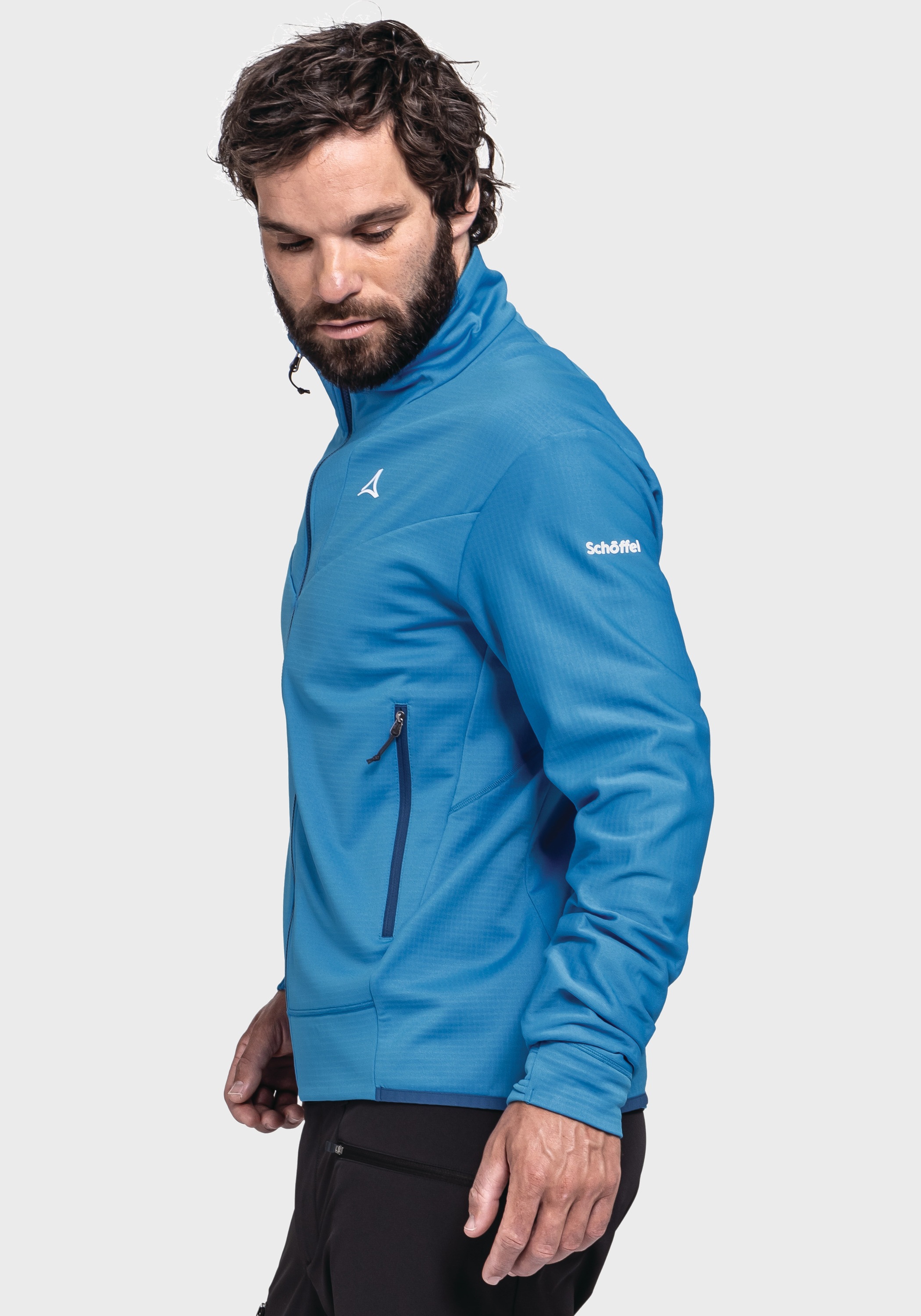 Schöffel Fleecejacke »Mountain Fleece Jkt Style Blaueis MNS«, ohne Kapuze