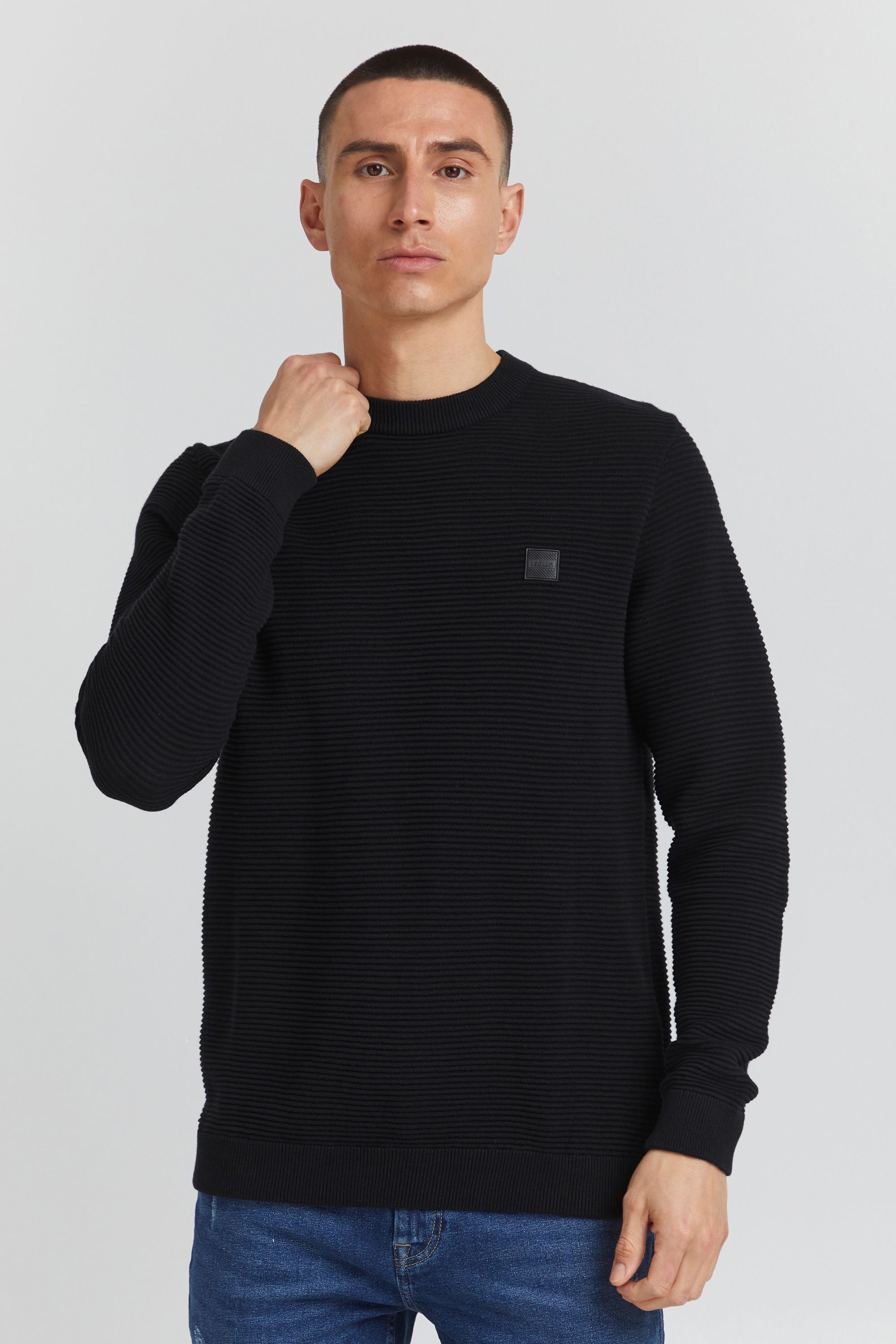 !Solid Strickfleece-Pullover »Strickpullover SDValencia«