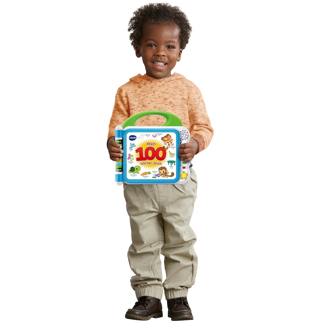 Vtech® Buch »VTechBaby, Mein 100-Wörter-Buch, weiß«