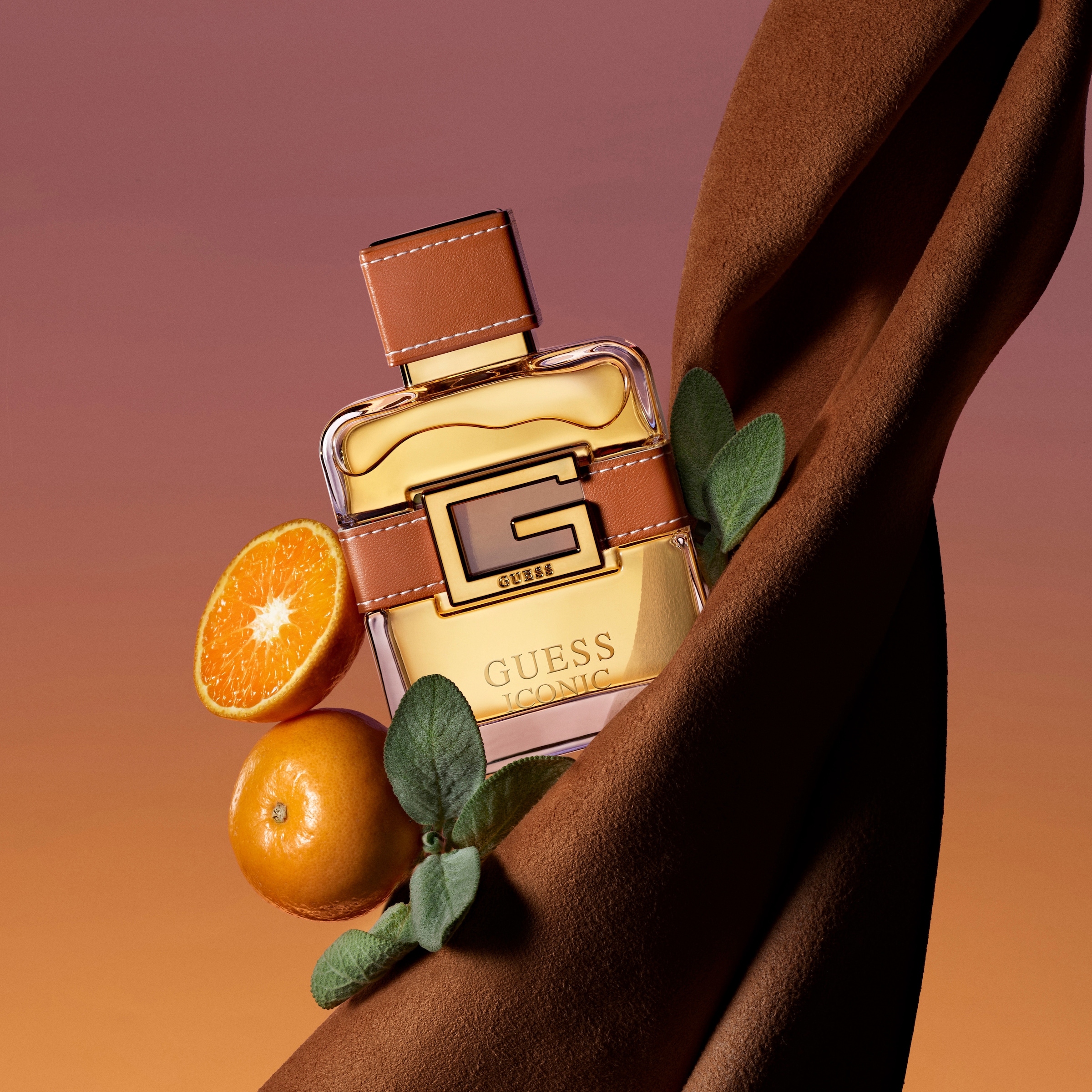 Guess Eau de Parfum »ICONIC FOR MEN EDP« aromatisch-fougère Komposition, mit Vetiver