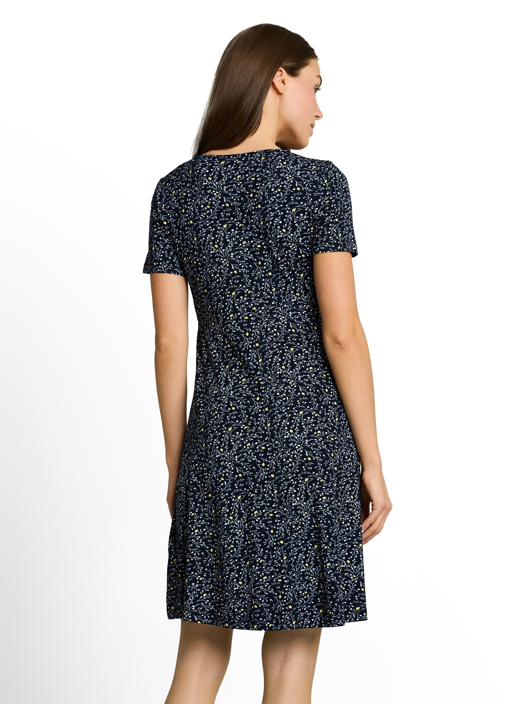 TOM TAILOR Jerseykleid mit All-Over Print