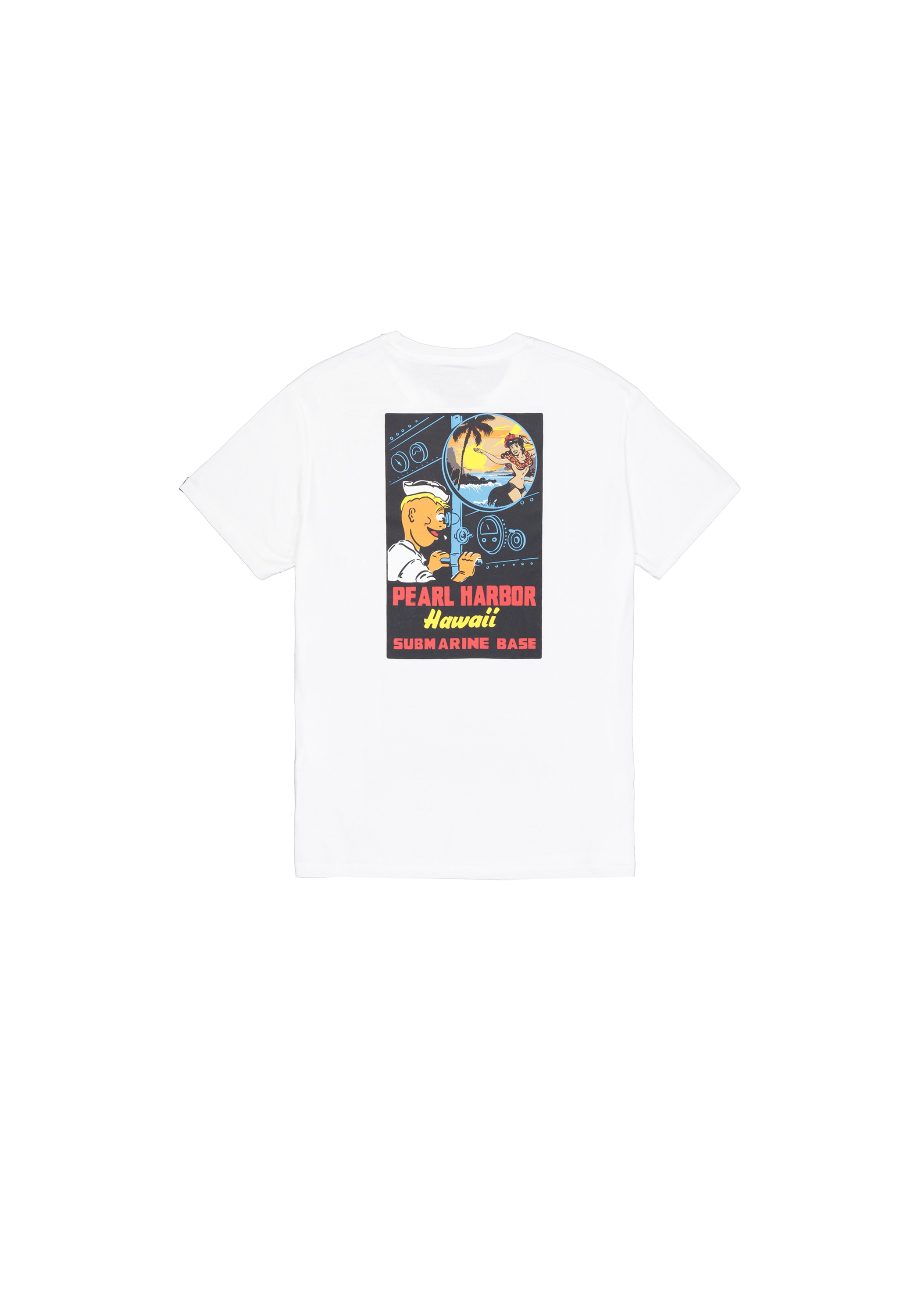 Alpha Industries T-Shirt »Alpha Industries Men - T-Shirts Pearl Harbor Backprint T-Shirt«