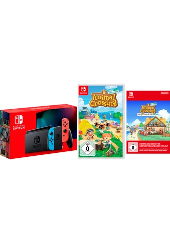 Nintendo Switch Spielekonsole, inkl. Animal Crossing + DLC (Happy Home Paradise) kaufen