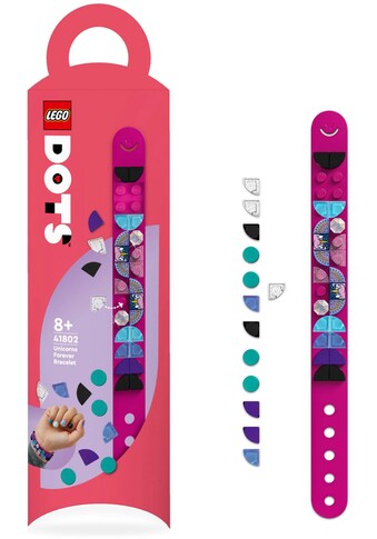 LEGO® Konstruktionsspielsteine »Einhorn Armband (41802), LEGO® DOTS«, (37 St.), Made... kaufen