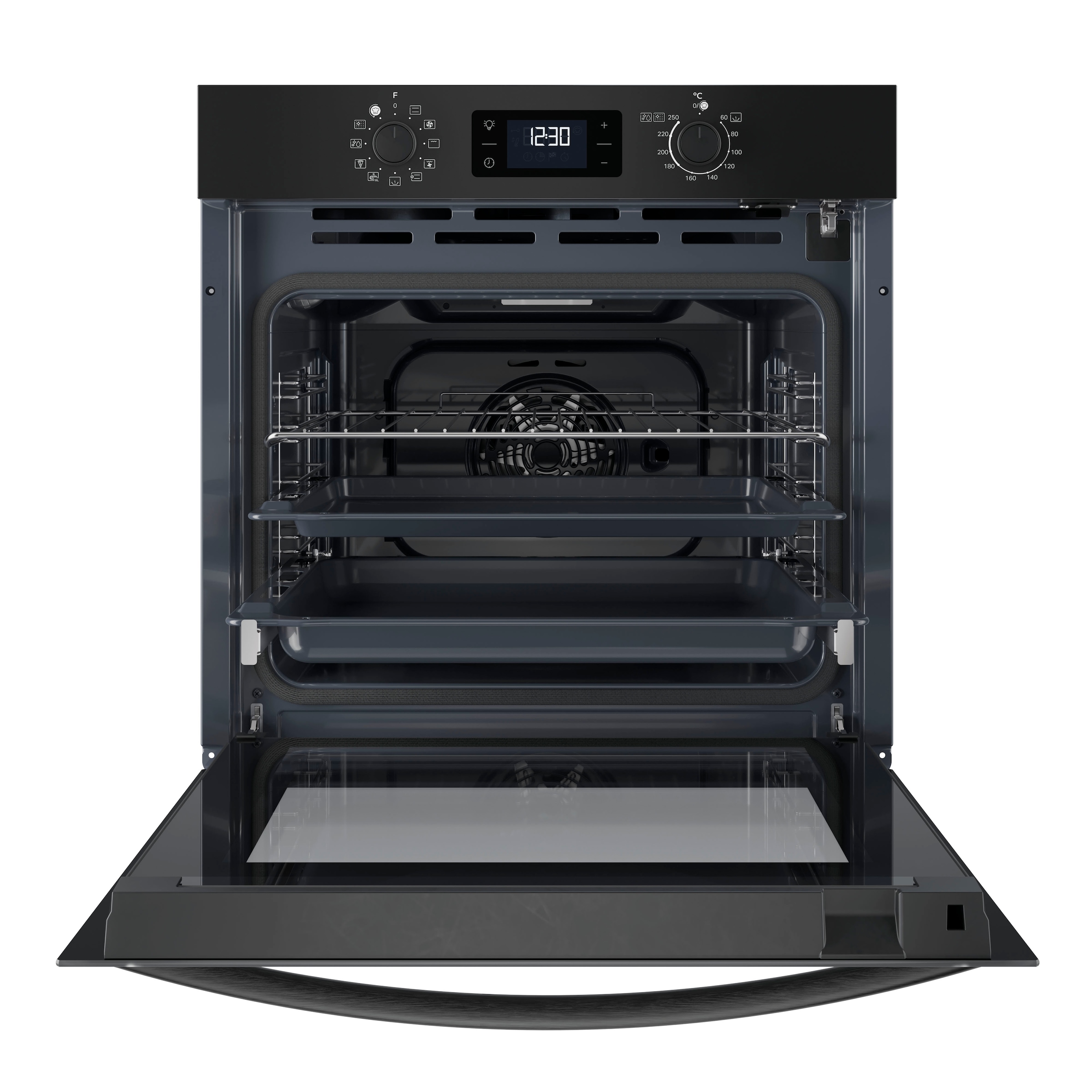 Privileg Backofen-Set »PBA285PU1K« Set, 2 Stk. tlg. Hydrolyse & Pyrolyse - zwei Reinigungsfunktionen für jeden Bedarf