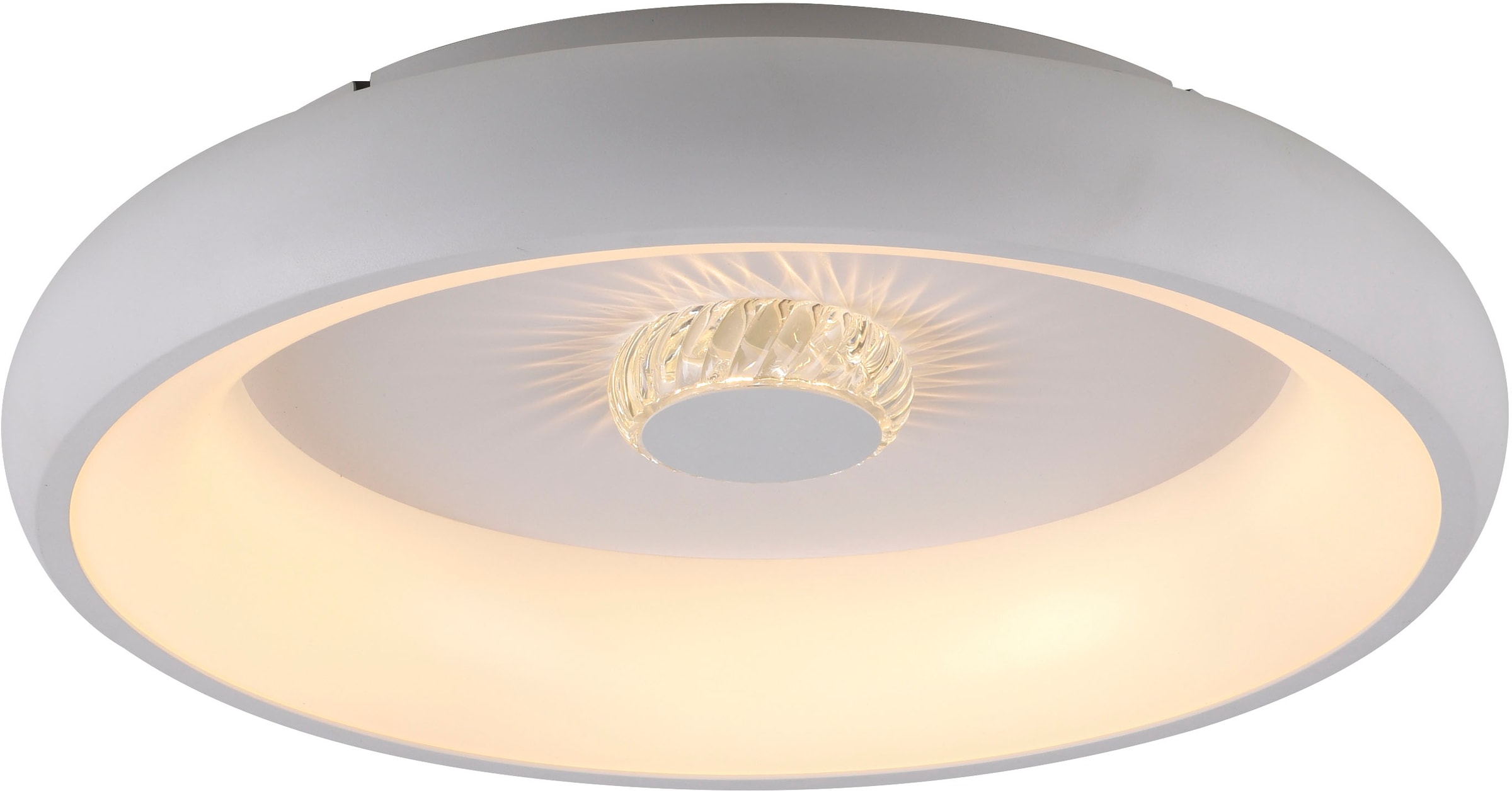 JUST LIGHT Deckenleuchte »VERTIGO« LED-Board 1 Stk. warmweiß - kaltweiß CCT über Fernbedienung, Funk inkl., separat steuerbar über FB, Memory