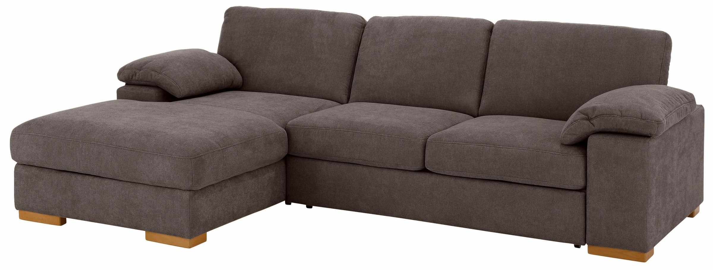 Home affaire Ecksofa »Ventura L-Form«, wahlweise mit Bettfunktion und Bettfunktion/Bettkasten