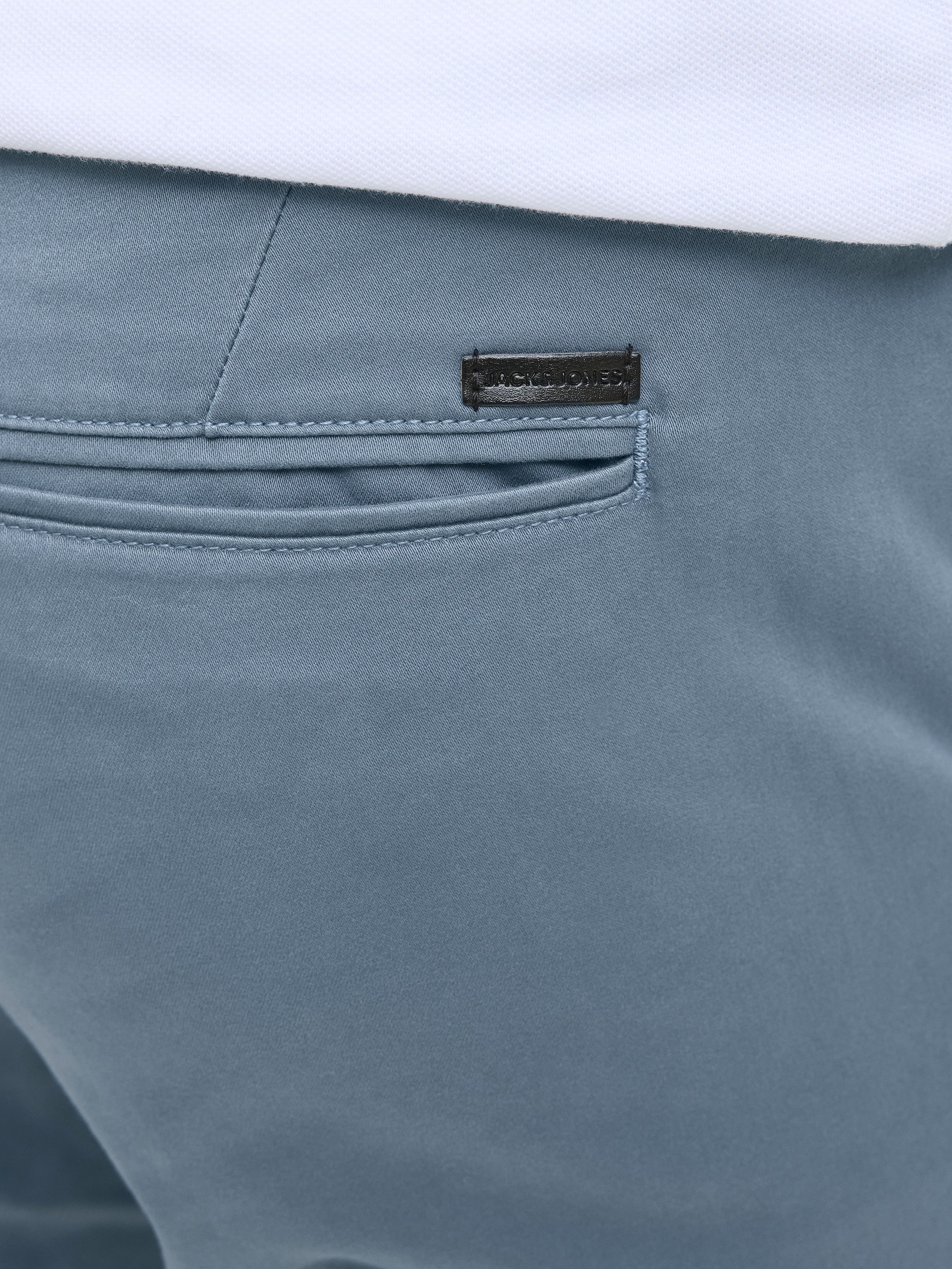 Jack & Jones Chinos »JPSTMARCO mit Stretchkomfort und schmalem Bein«, mit Reißverschluss