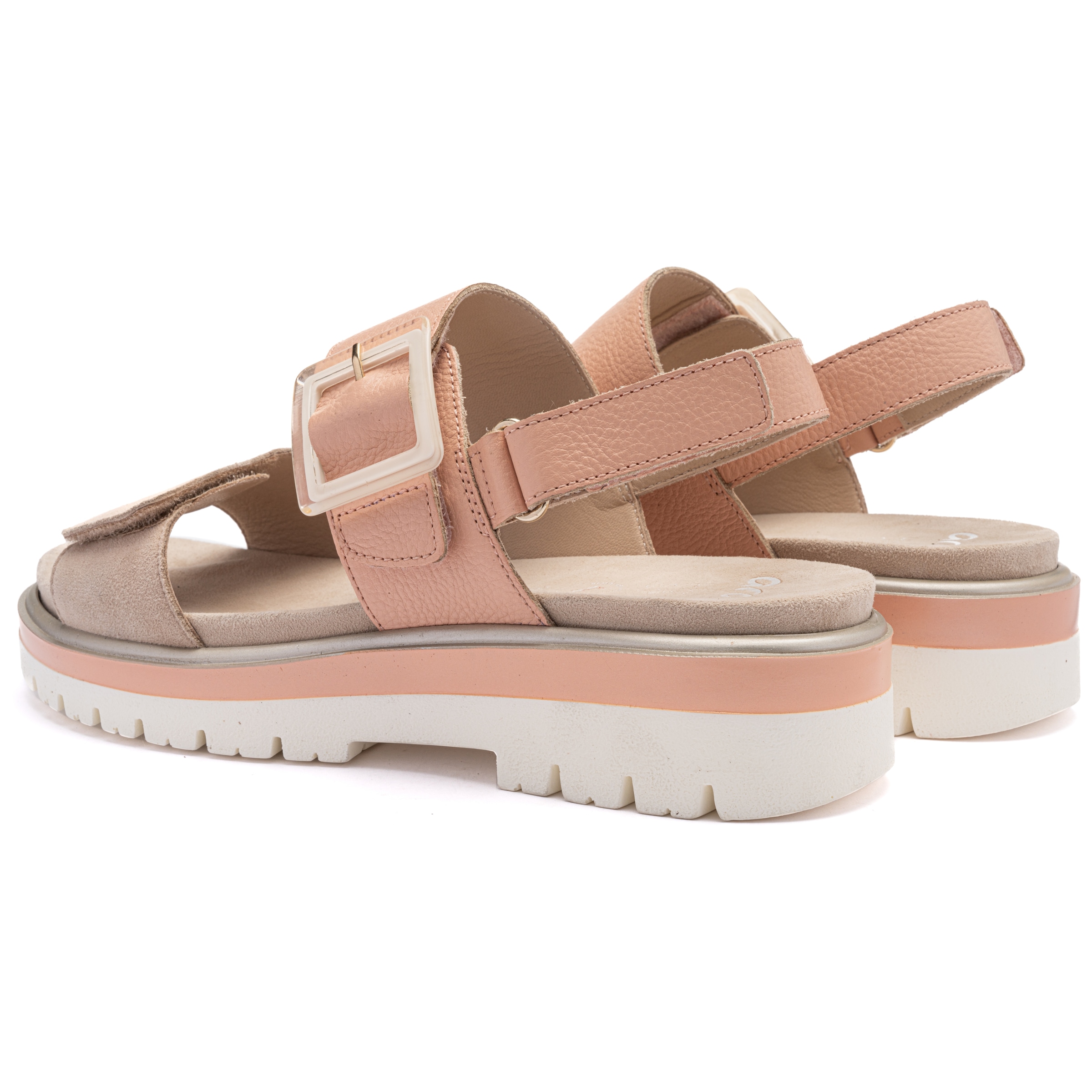 Ara Keilsandalette »MALAGA«  Keilabsatz, Plateau, Riemchensandalette in bequemer Weite G (= weit)