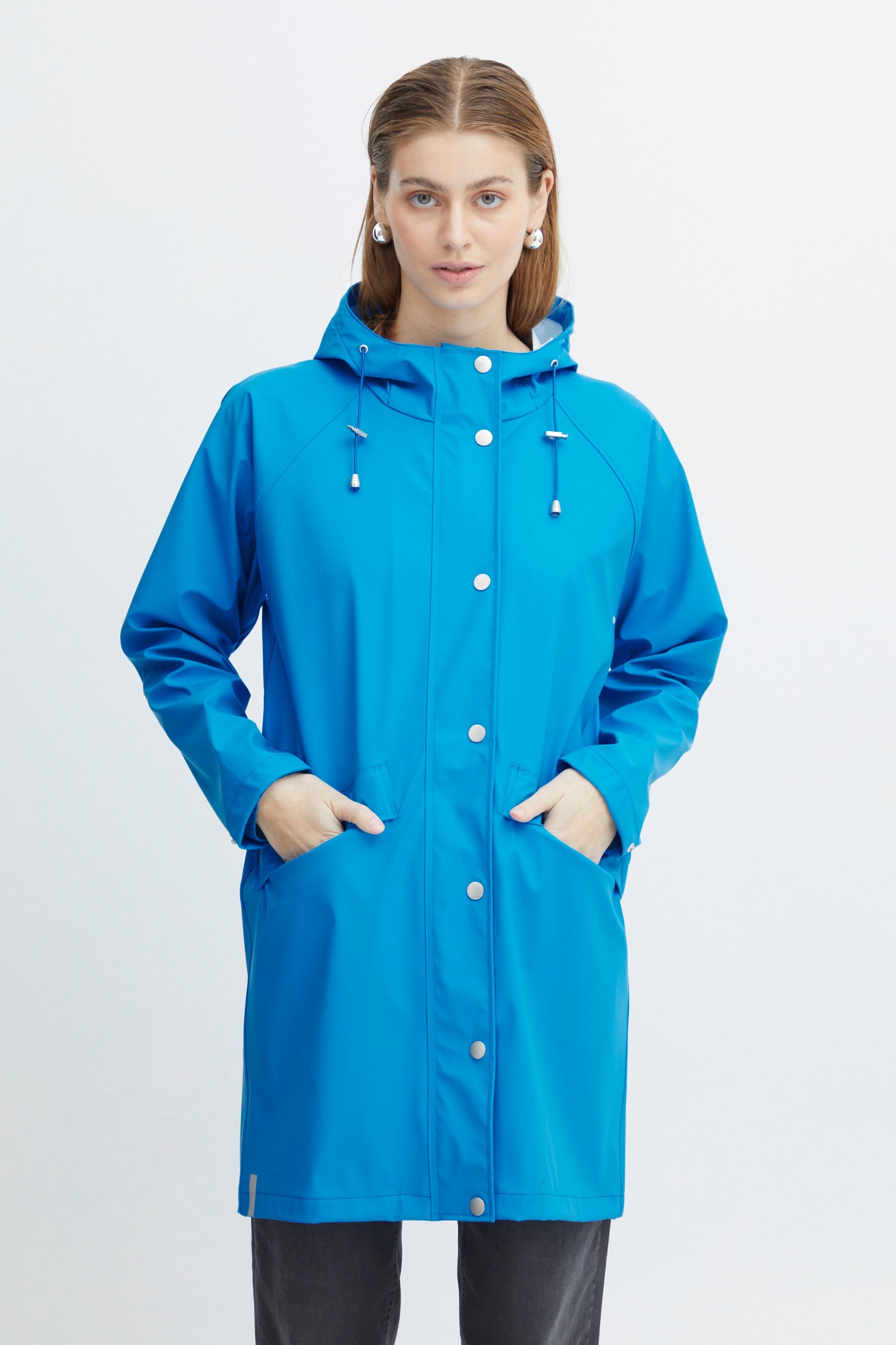 Ichi Regenjacke »Regenjacke IHTazi«, mit Kapuze