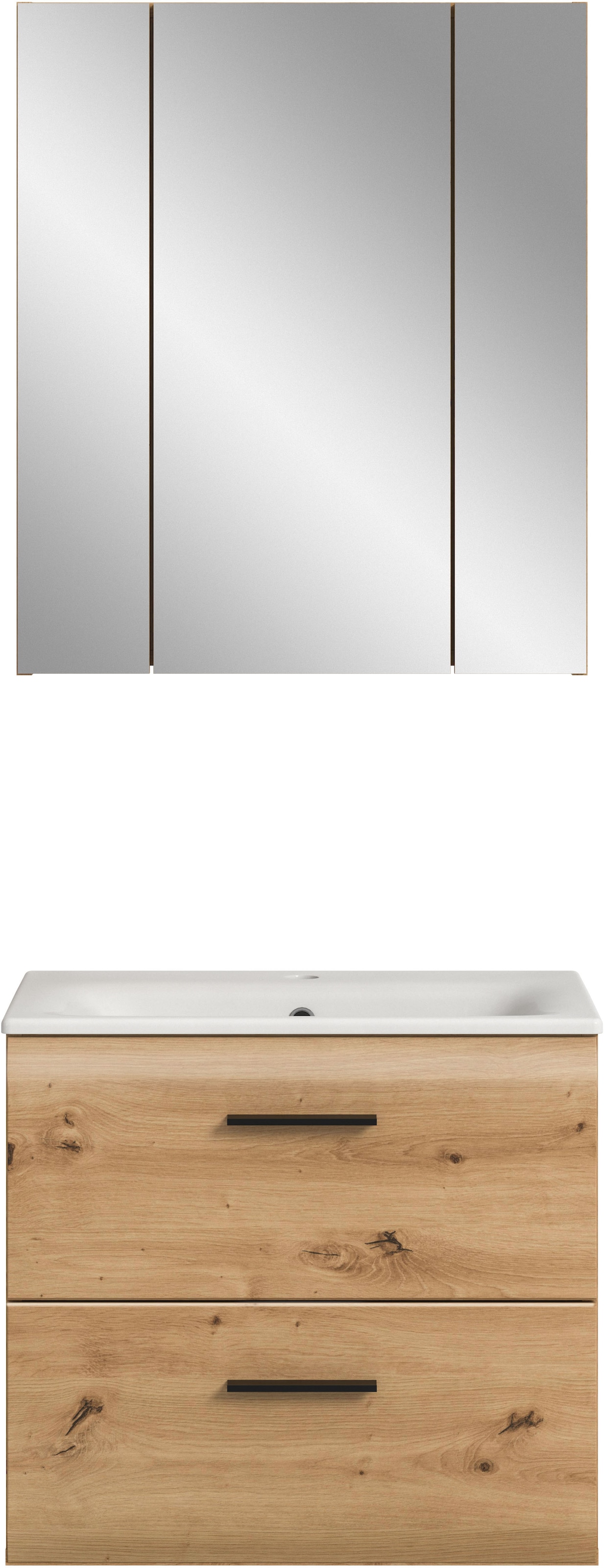 welltime Badezimmer-Set Set, 3 Stk. tlg.