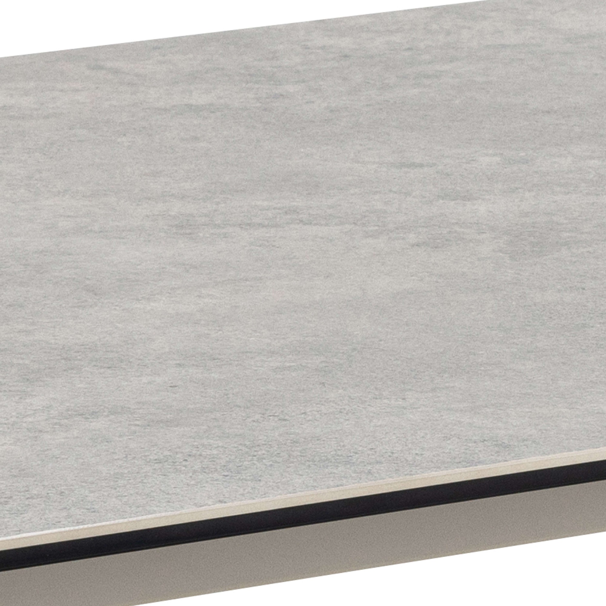 ACTONA GROUP Esstisch »Palermo«, Esstisch, Tischplatte grau Anista rau keramisch, 160x90x75cm