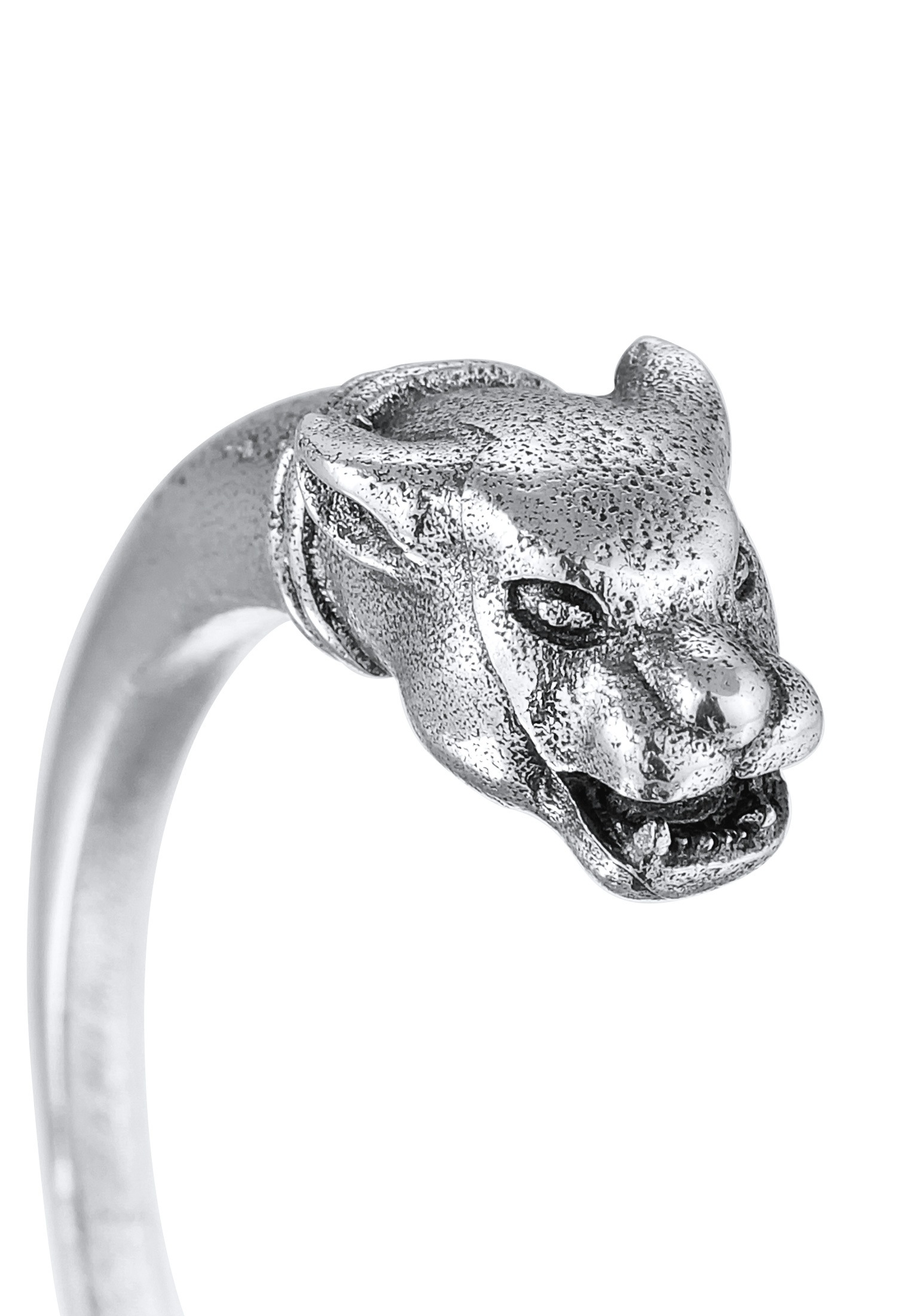 Kuzzoi Armreif »Armband Armreif Panther Maskulin Tier Symbol 925 Silber«