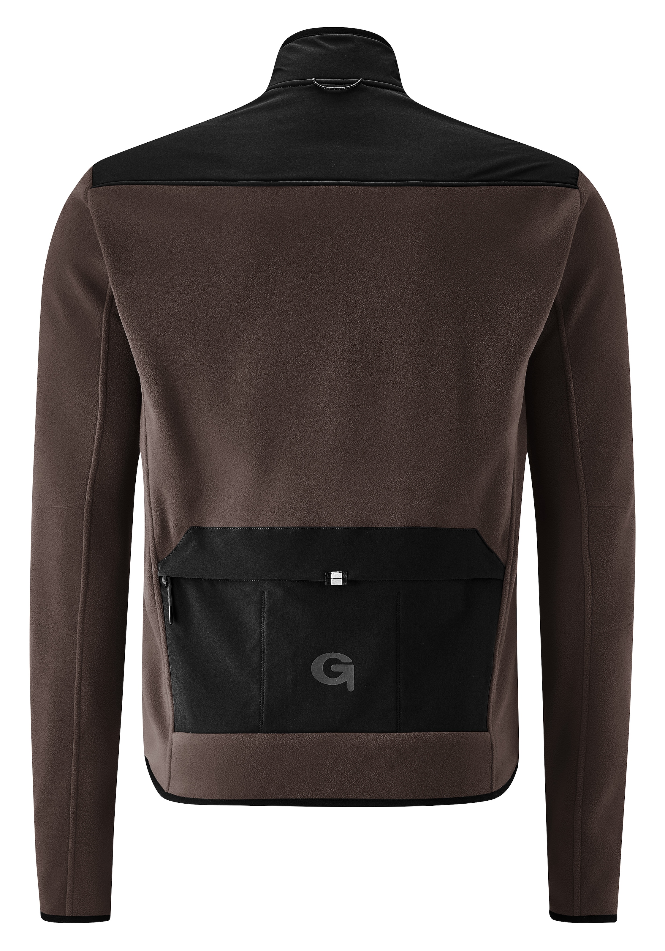Gonso Radtrikot »Adventure Jersey Fleece M«, Herren Fahrradtrikot langarm, weiches Fleece-Material, Full-Zip Trikot