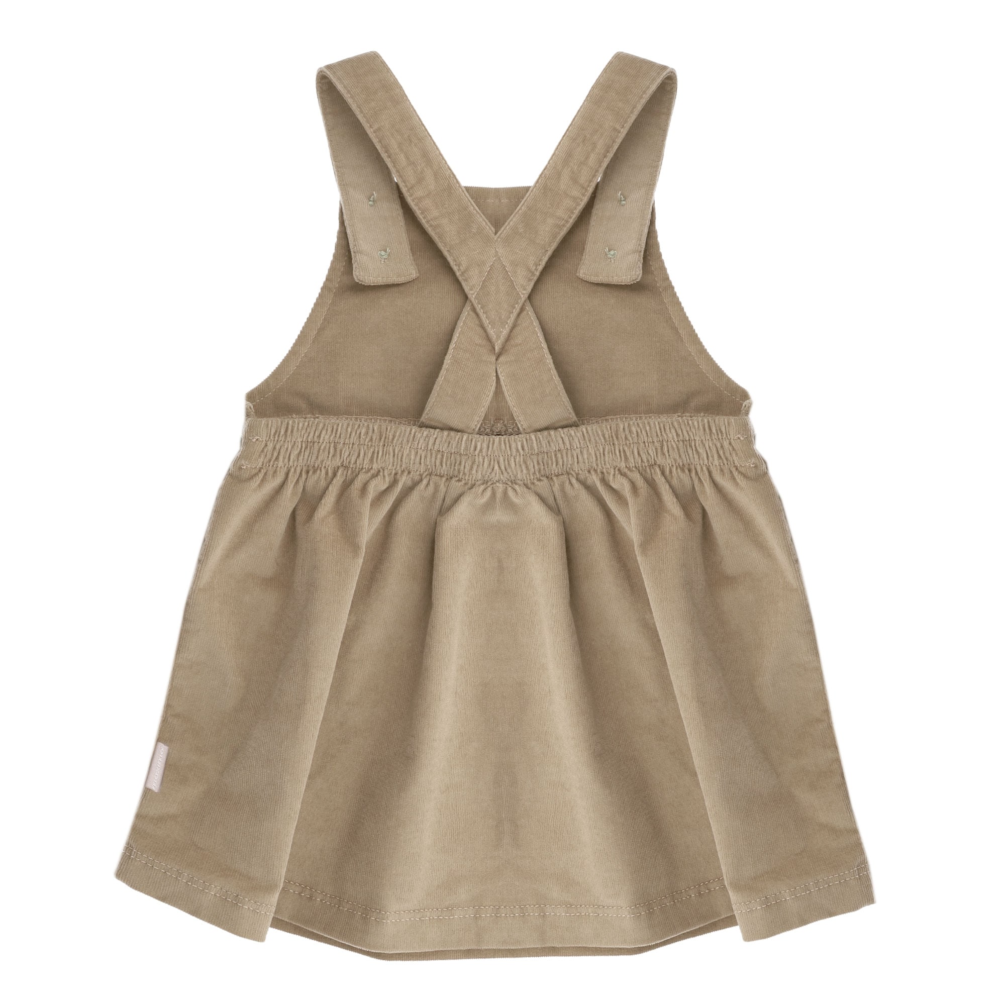 MAXIMO Latzkleid, hoher Baumwollanteil, Stretch-Cord, Träger, Gummizug