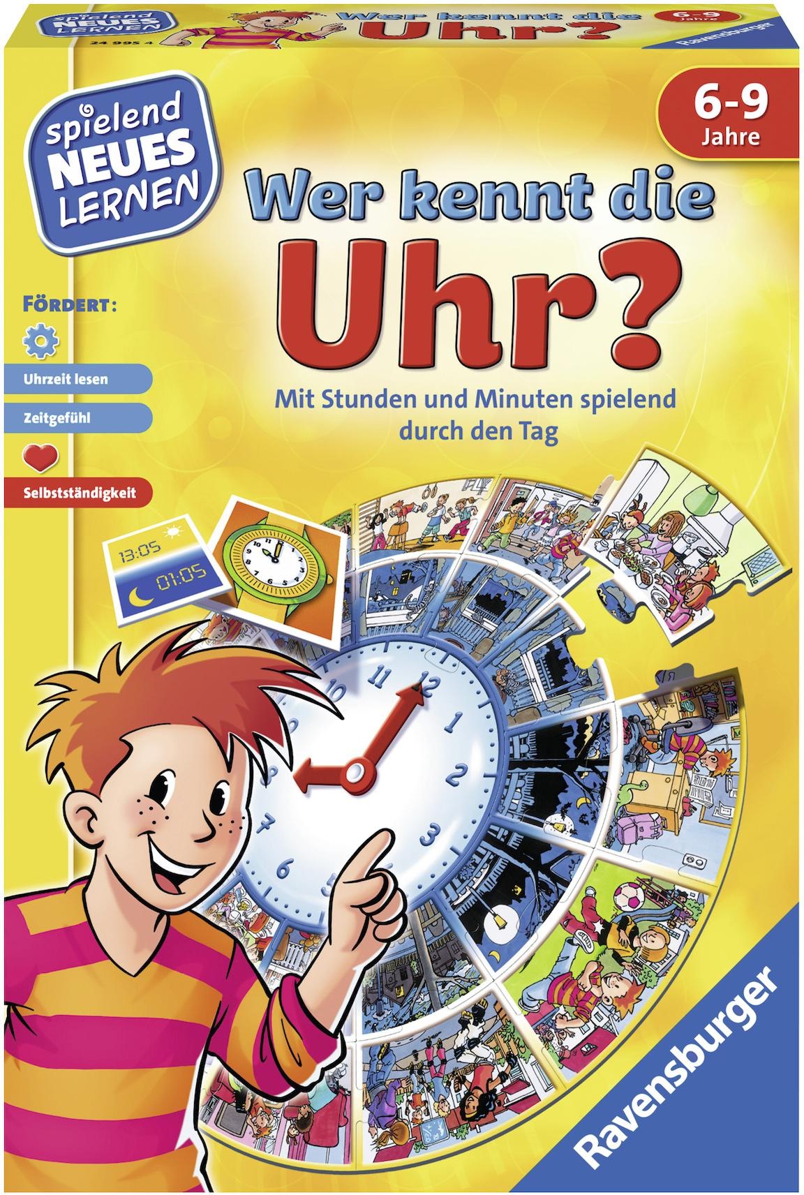 Ravensburger Spiel »Wer kennt die Uhr?«, Made in Europe, FSC® - schützt Wald - weltweit