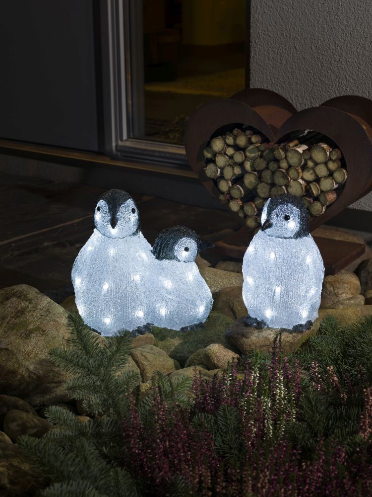 KONSTSMIDE LED-Lichterkette »Weihnachtsdeko aussen« 48 kalt weiße Dioden