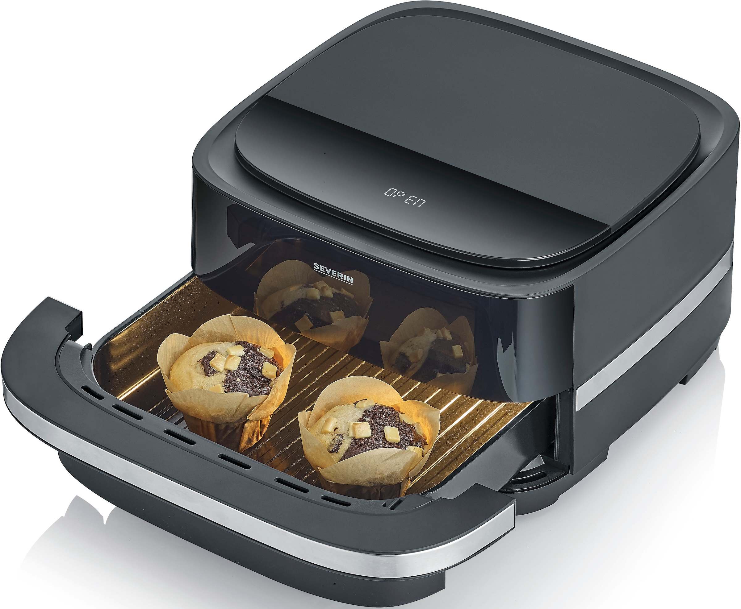 Severin Heißluftfritteuse »FR 2464  4 l "Pizza and more"«, 2100 W