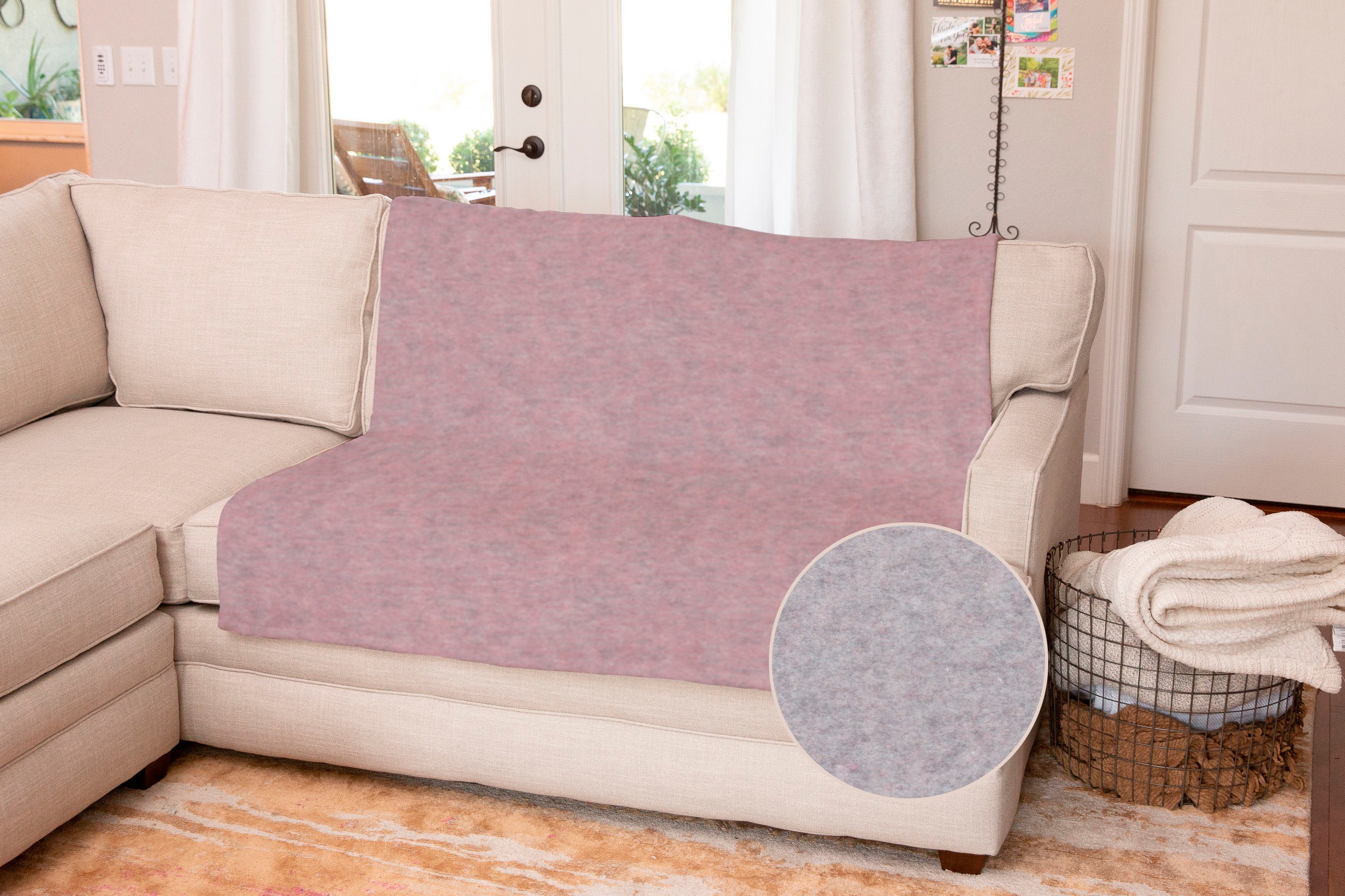 SETEX Wohndecke »Melange«, verleihe deinem Zuhause mit der Wende-Decke die ganz persönliche Note.