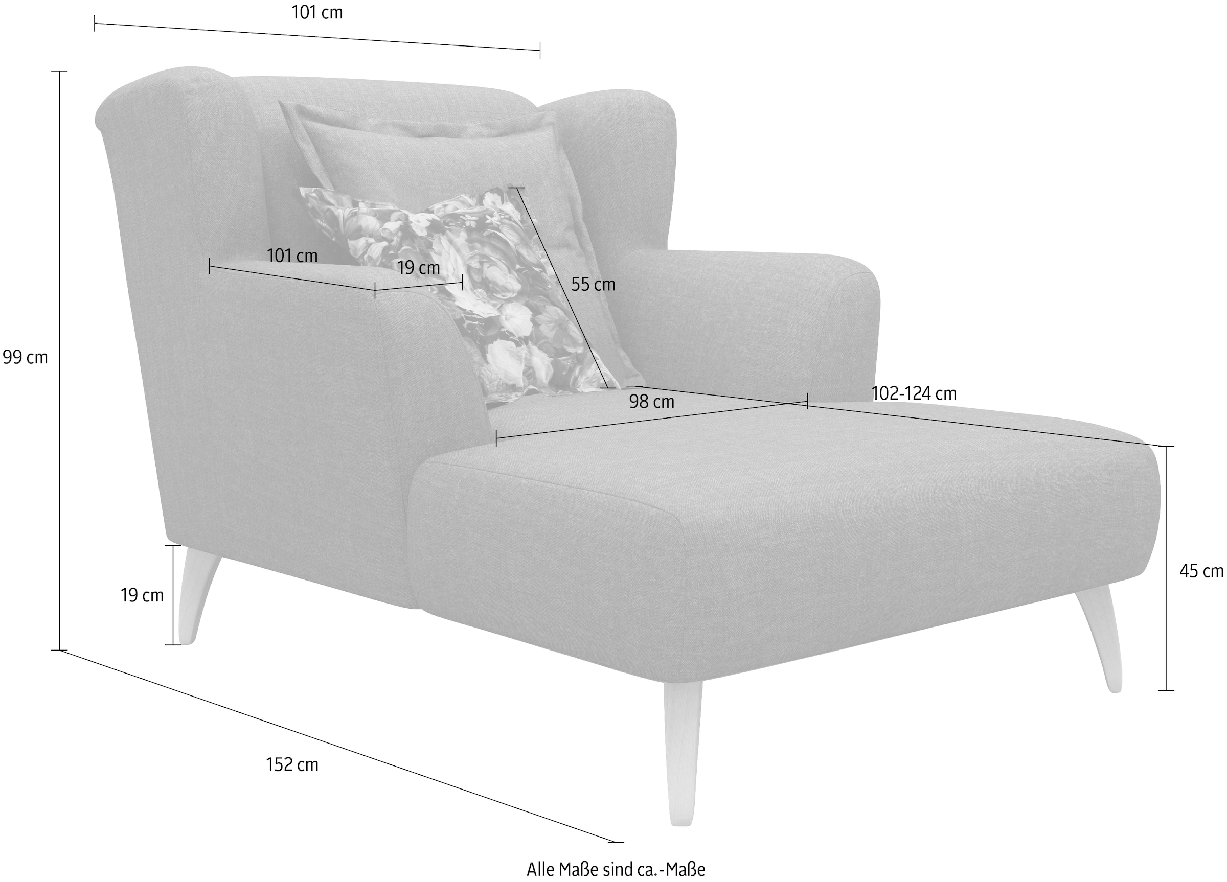 Home affaire Loveseat »Baggio«