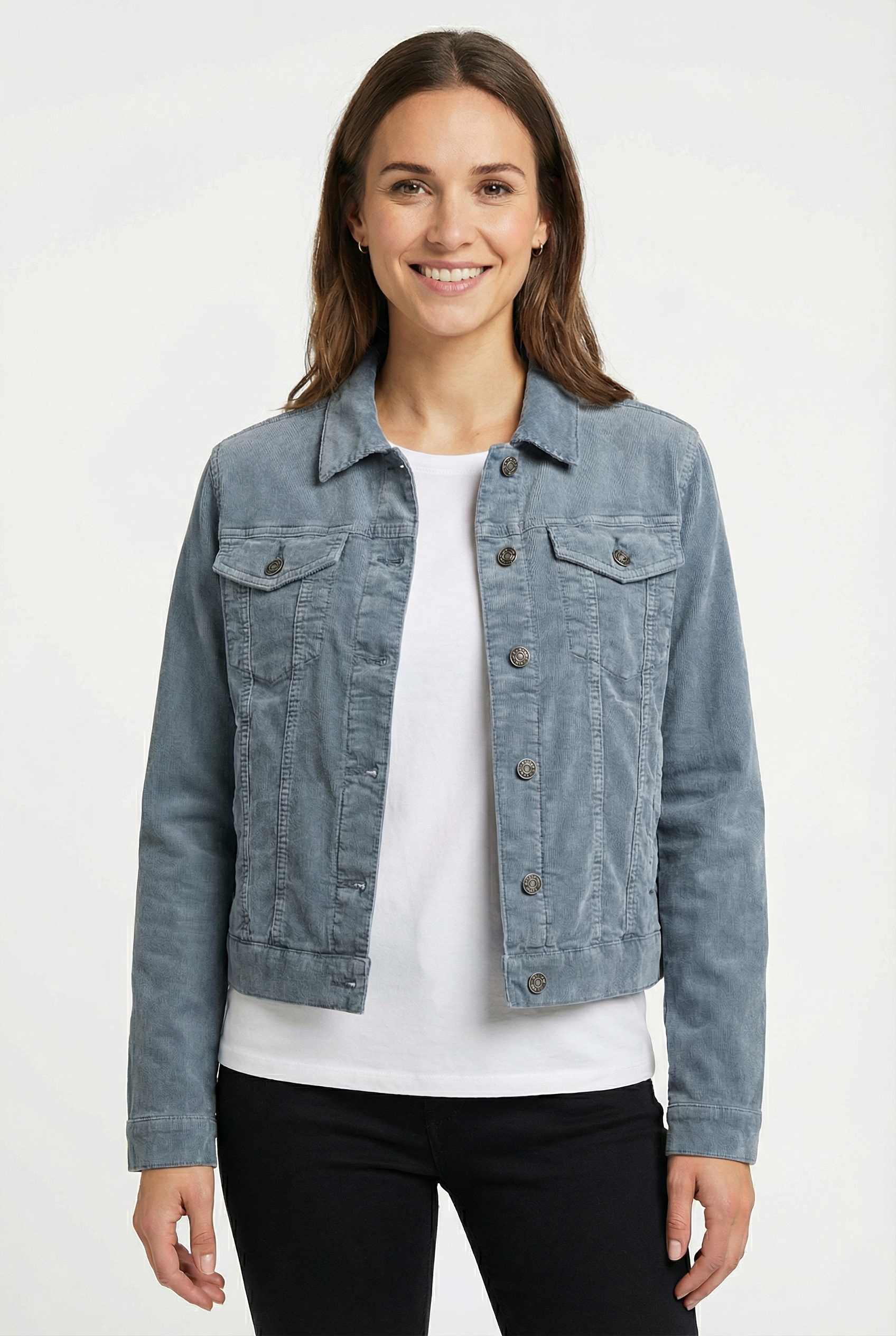 MAC Cordjacke mit Taschen