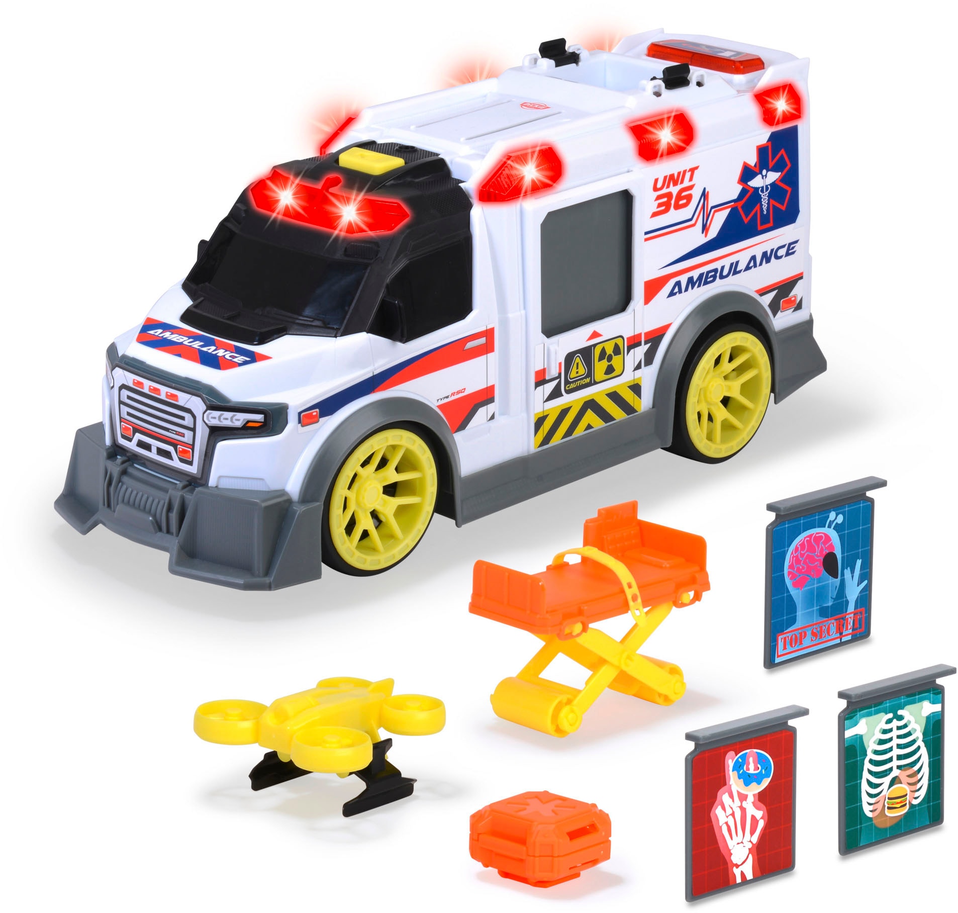 Spielzeug-Krankenwagen »Ambulance«, mit Licht & Sound