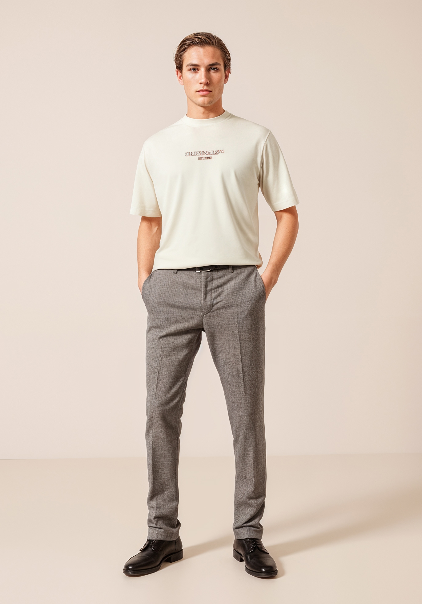 Jack & Jones T-Shirt »JORISLINGTON MINIMAL BRANDING TEE SS SN«