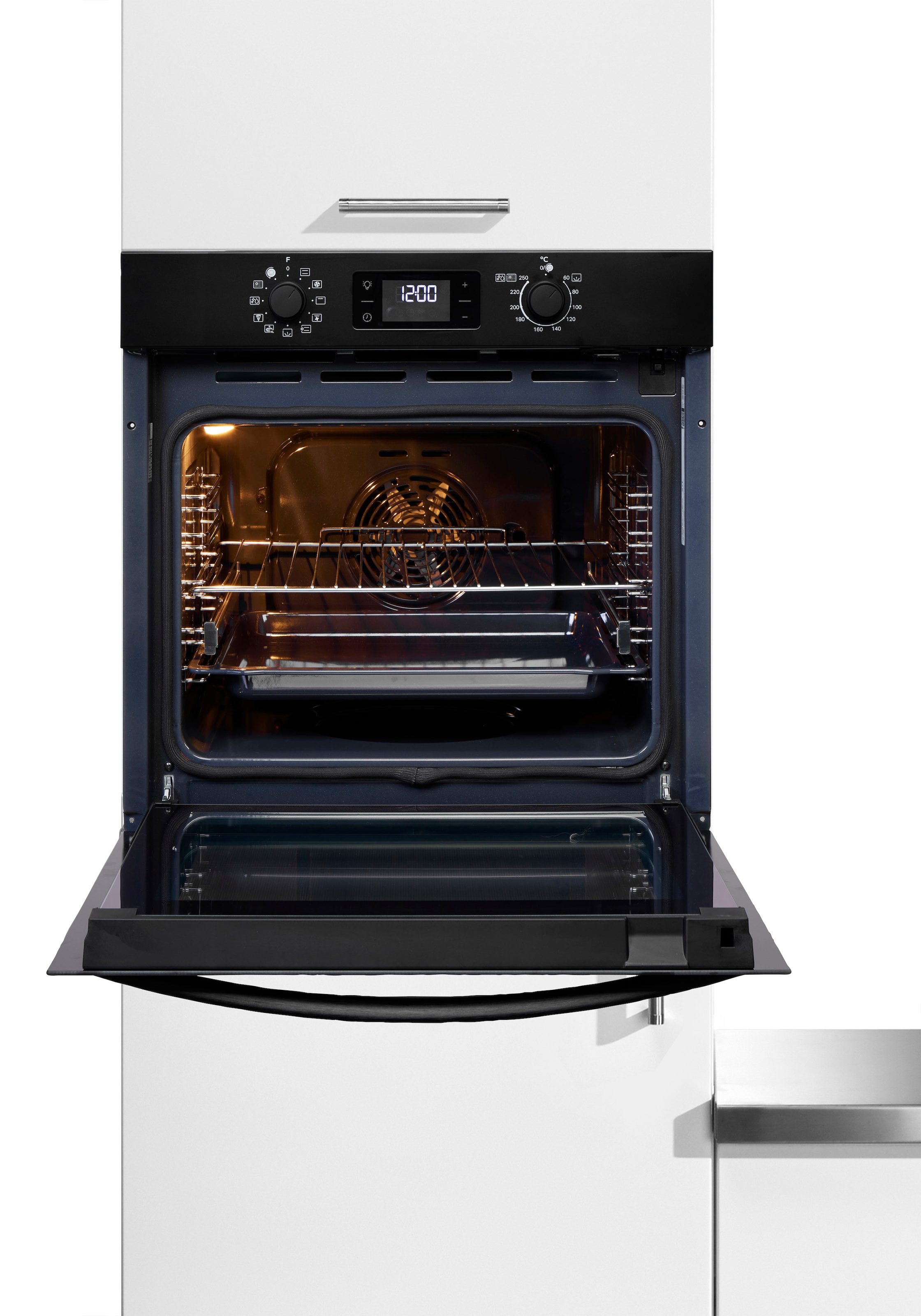 Privileg Einbaubackofen »PBA285PU1K« mit Teilauszug Hydrolyse & Pyrolyse - zwei Reinigungsfunktionen für jeden Bedarf