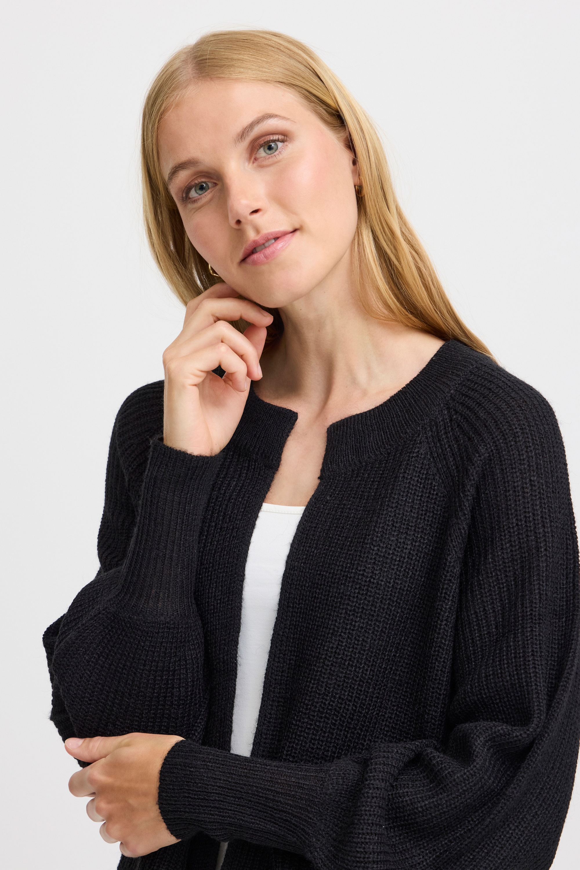 fransa Strickpullover »Strickpullover FRERETTA CAR 4«