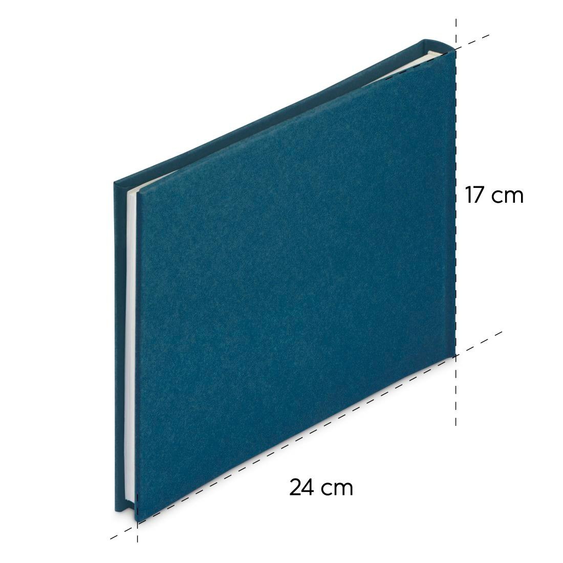 Hama Fotoalbum »Fotoalbum Buch Album, Bildformat 24x17 cm, 36 weiße Seiten, Bilderbuch«, Zum Selber Einkleben, Selbstgestalten, elegantes Design