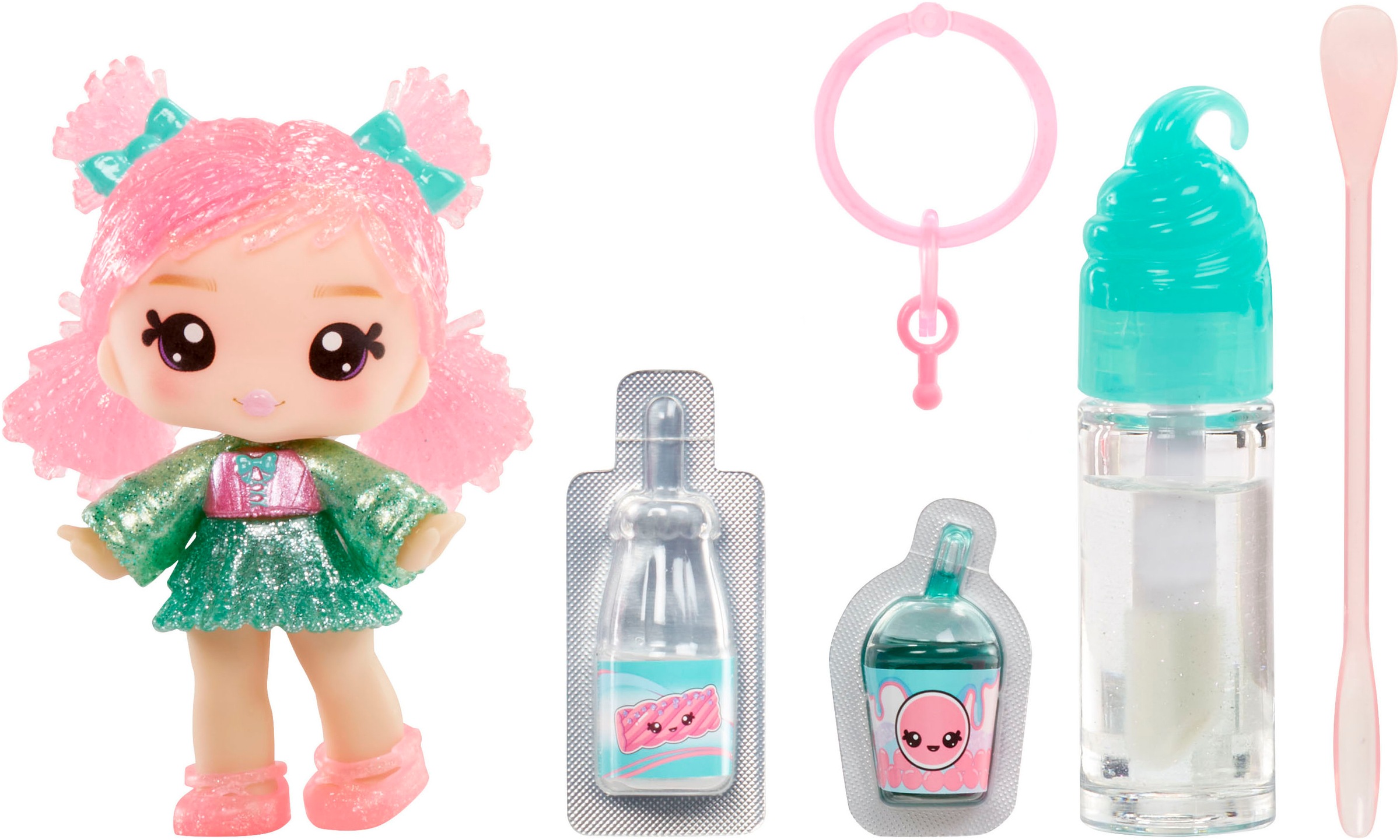 Minipuppe »Yummiland Lip Gloss Doll Series 2- Licorice (Susie Sour Straw)«