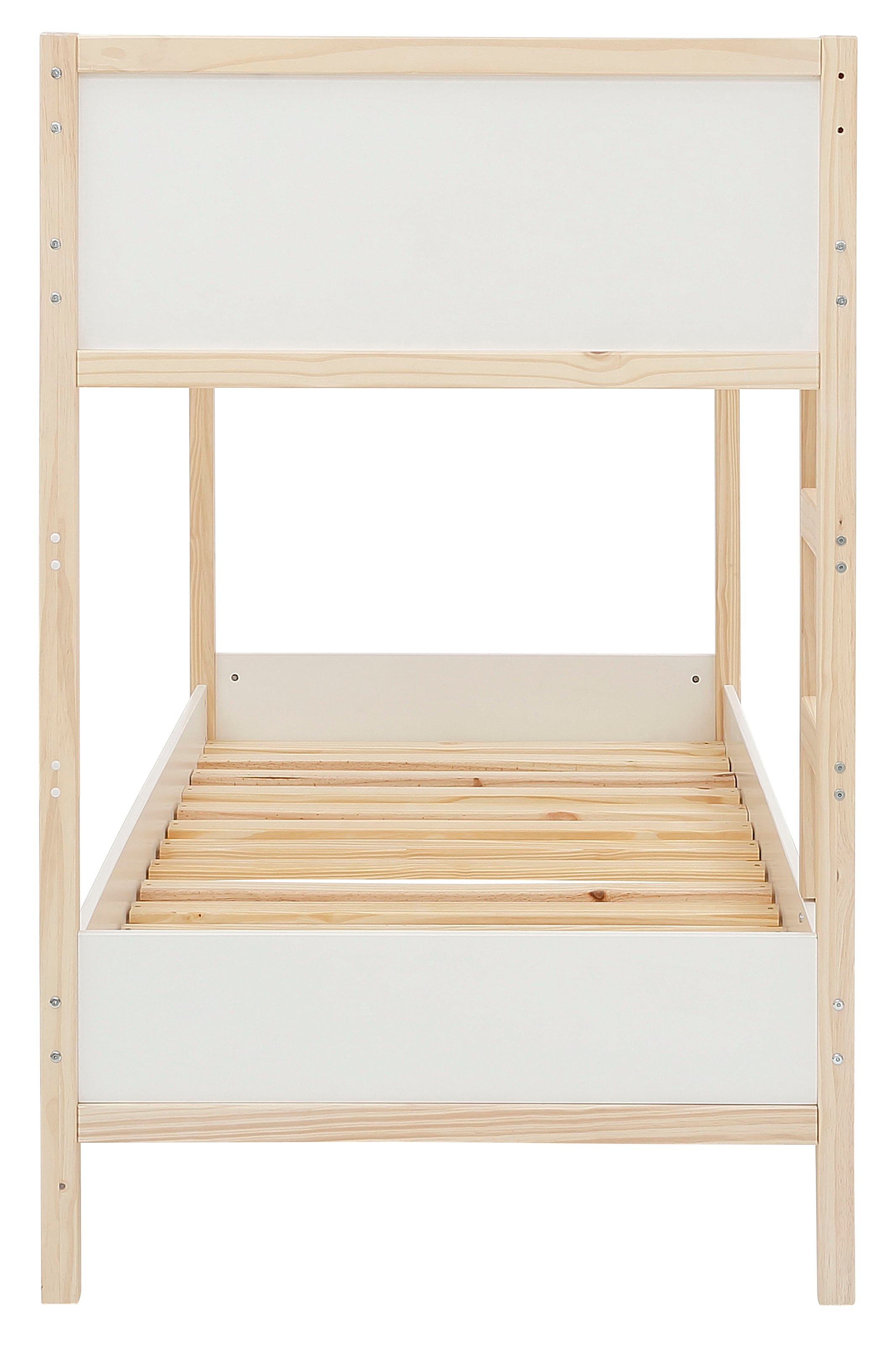 Lüttenhütt Etagenbett »Janne«, Kiefernholz, Etagenbett, inklusive Holzleiter, Liegefläche 90x200 cm