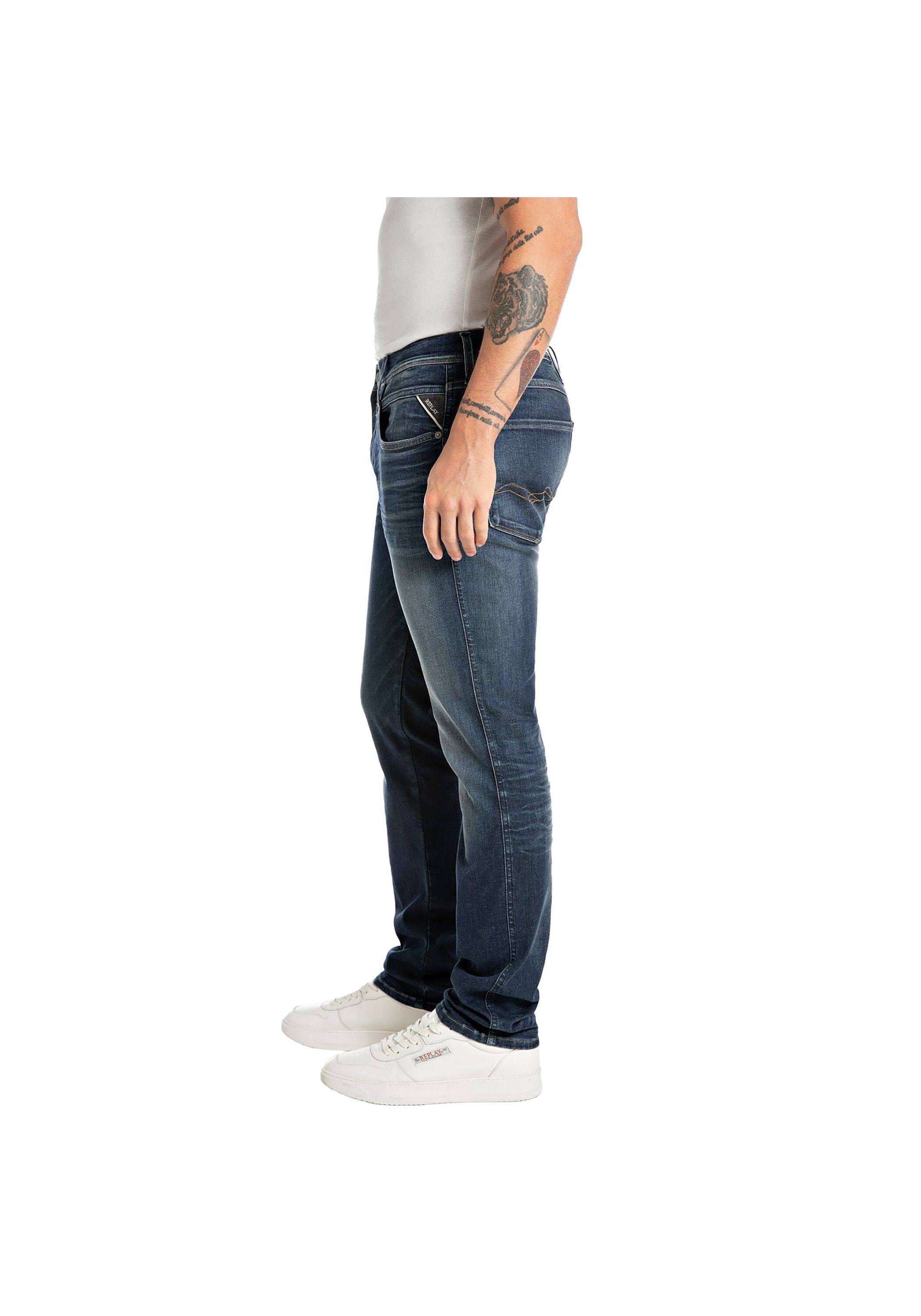 Replay Regular-fit-Jeans »Jeans Hyperflex Stretch ANBASS«