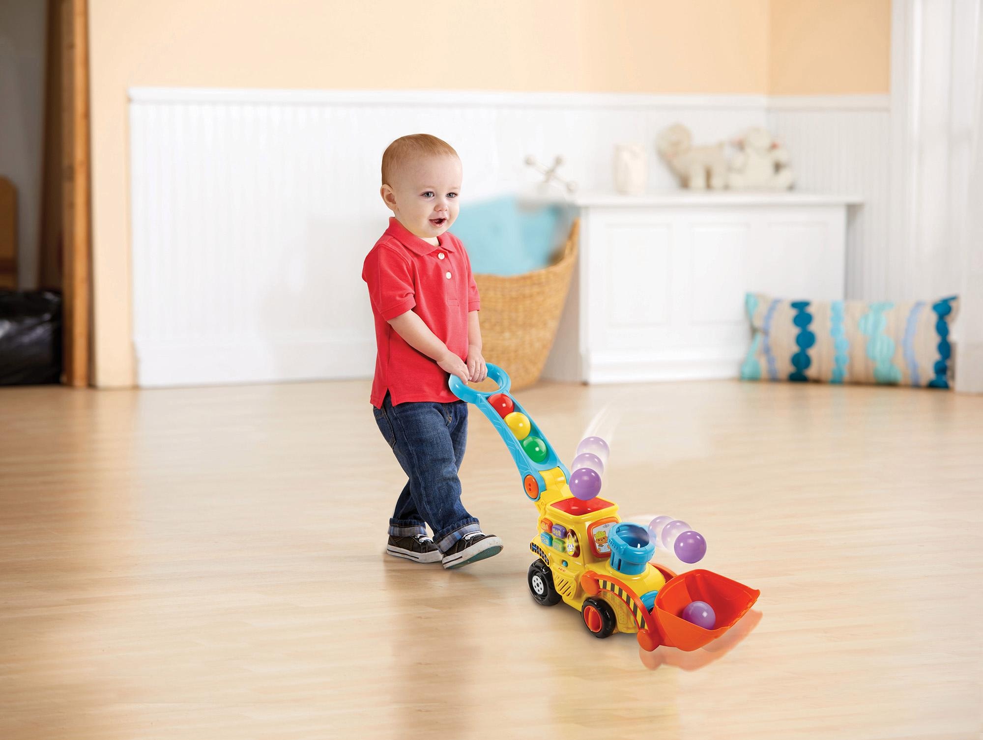 Vtech® Spielzeug-Bagger »VTechBaby, Ballspaß Bagger«, zum Schieben