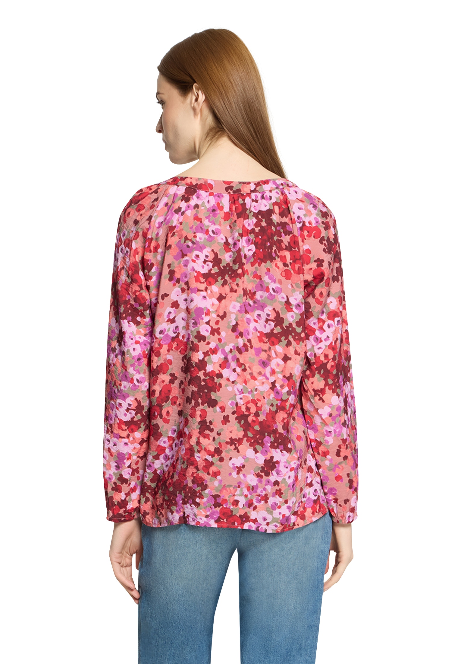 Cartoon Klassische Bluse »Blusenshirt mit Raffung«