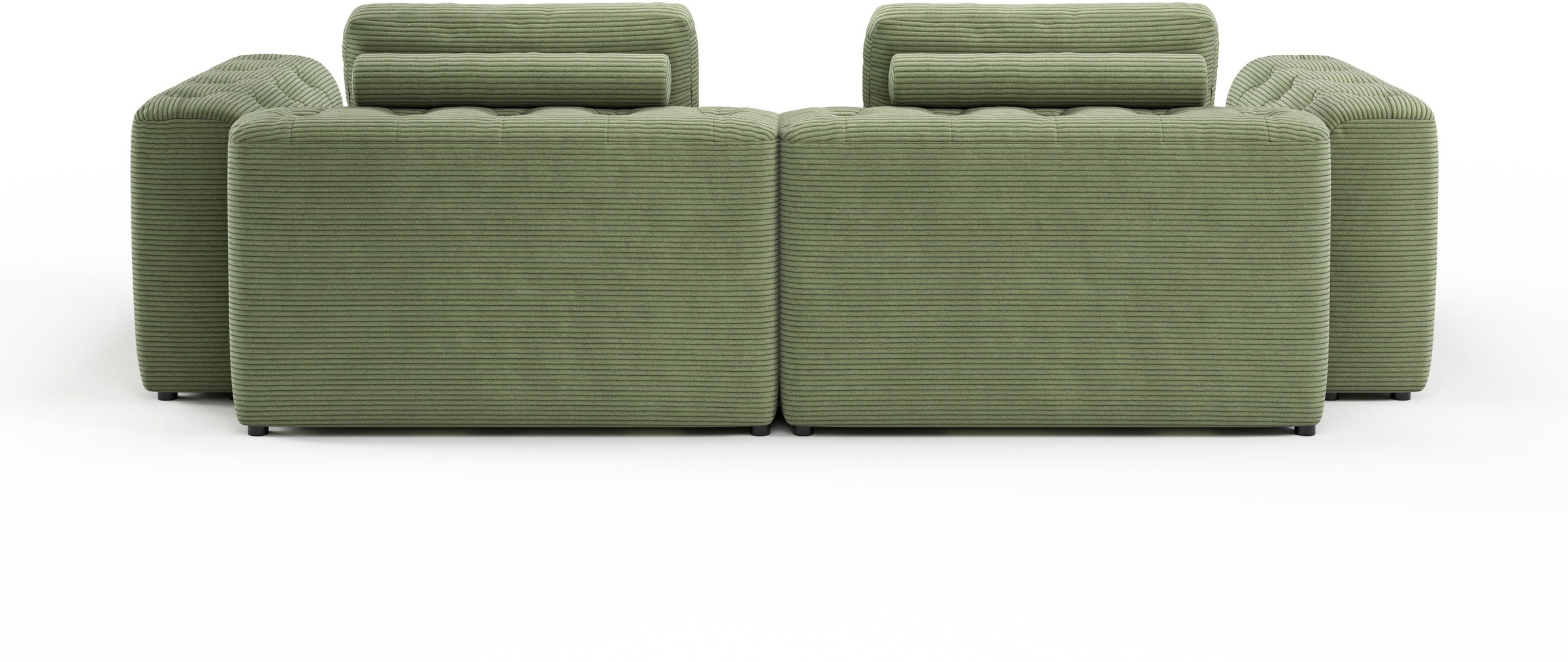 RAUM.ID 2,5-Sitzer »Cushid«, Modulsofa, bestehend aus 2 Teilen, Breite 268 cm
