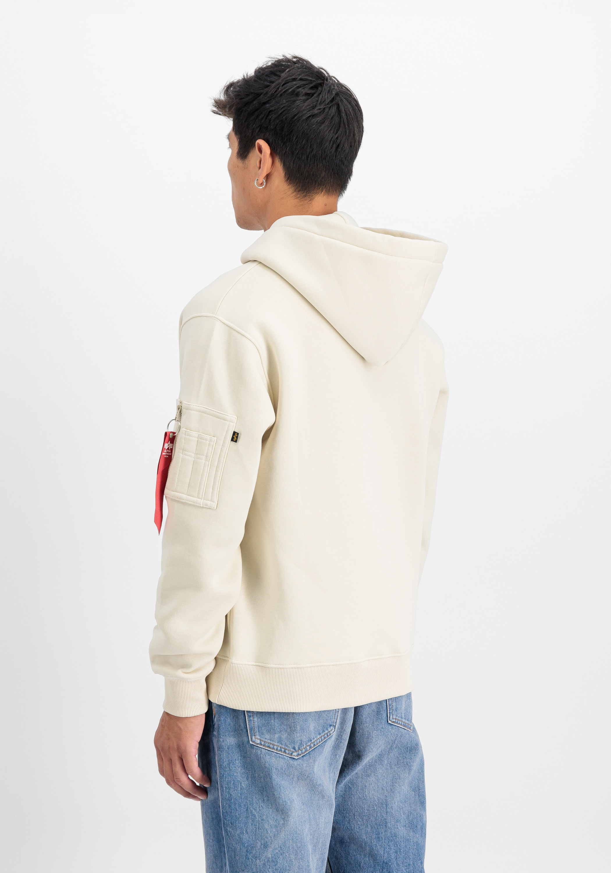 Alpha Industries Hoodie »Alpha Industries Men - Hoodies Alpha Puff Print Hoodie«