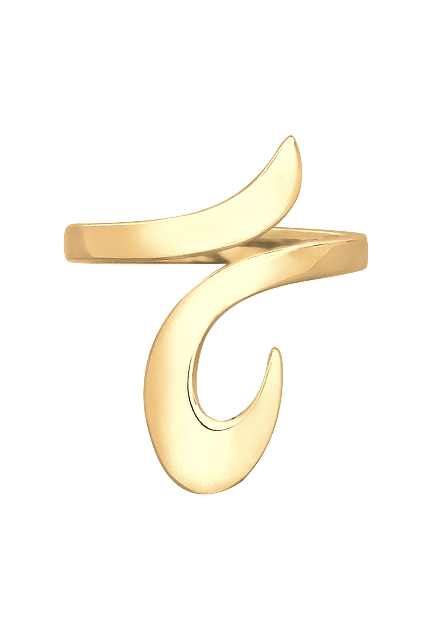 Elli Silberring »Ring Wickelring Verstellbar Ornament 925 Silber«