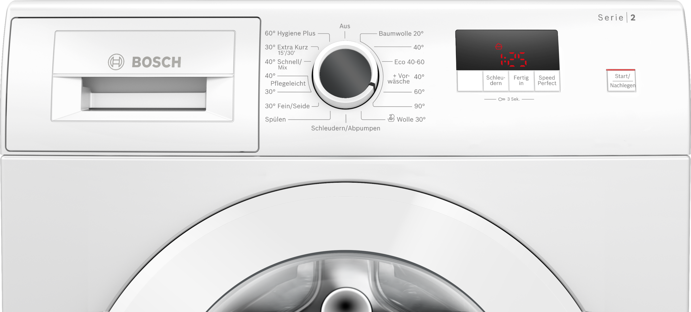 BOSCH Waschmaschine Serie 2 »WGE02420« 7 kg 1400 U/min