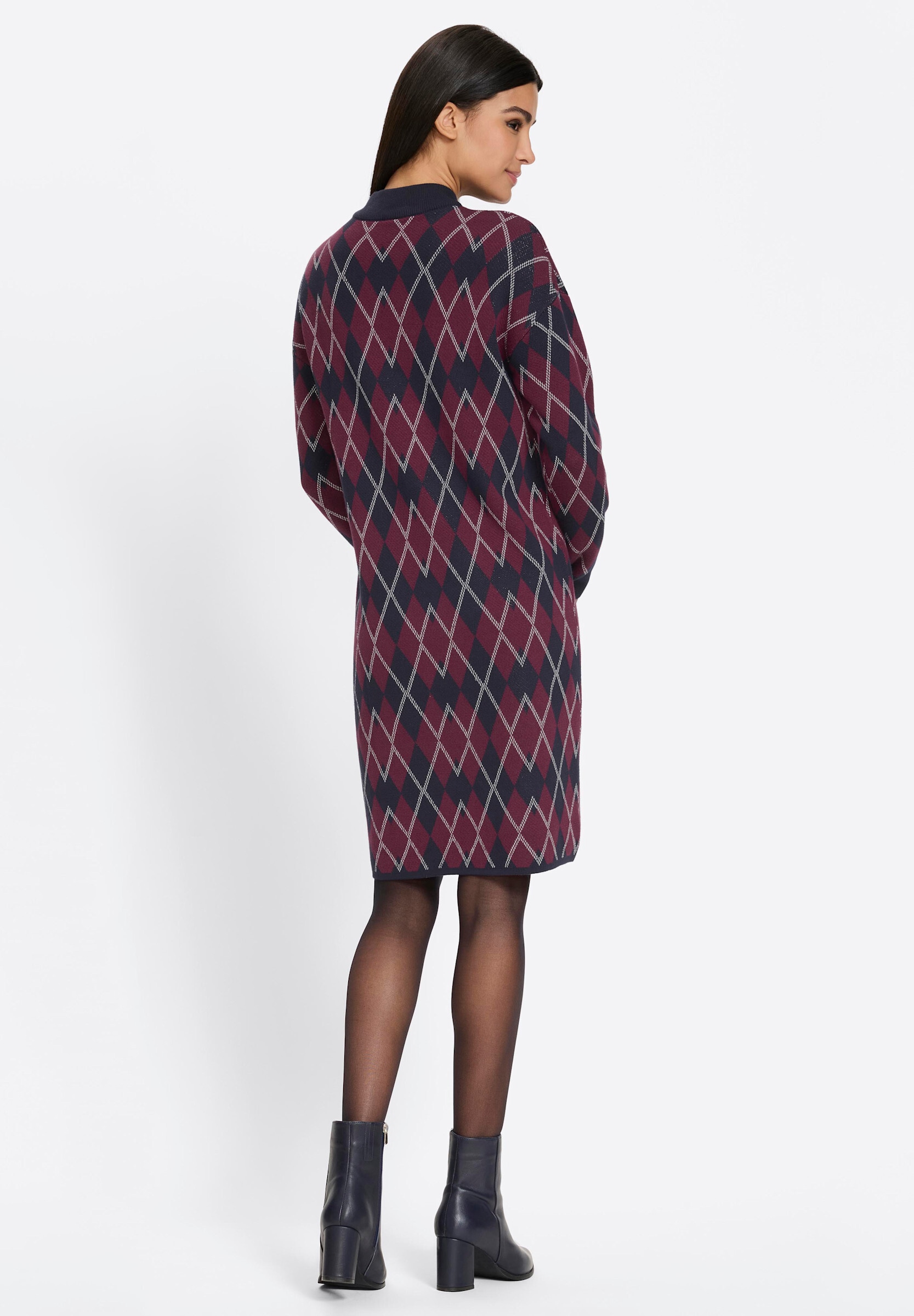 heine Strickkleid »Strickkleid Strickkleid mit Glanzgarn« Ohne Tasche