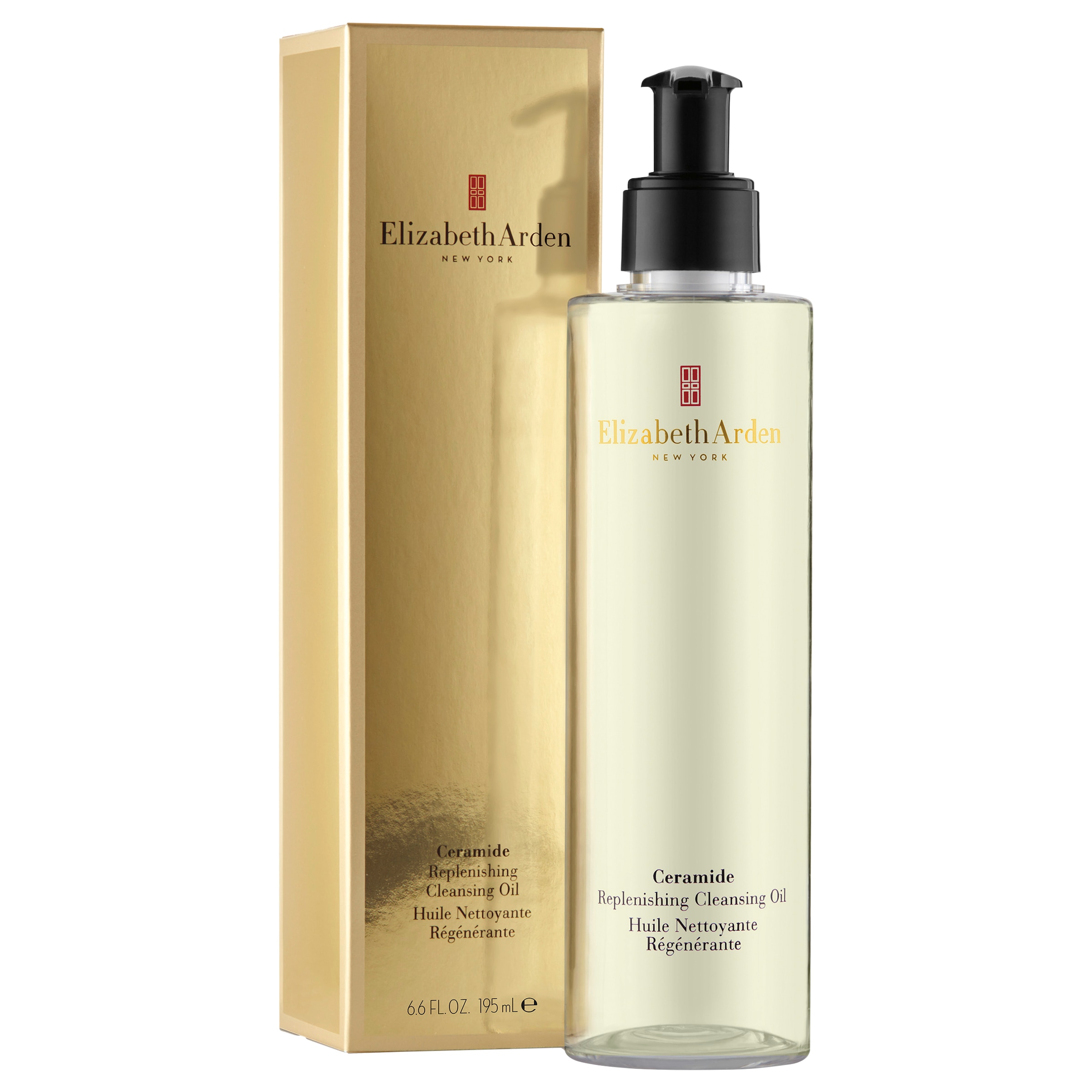 Elizabeth Arden Gesichts-Reinigungsöl »CERAMIDE REPLENISHING CLEANSING OIL« mit Ceramiden, entfernt Make-up, wasserfeste Mascara und Eyeliner