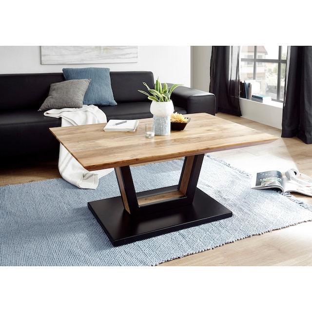 MCA furniture Couchtisch »Bedford«, Wohnzimmertisch Massivholz Akazie Natur  lackiert bei OTTO