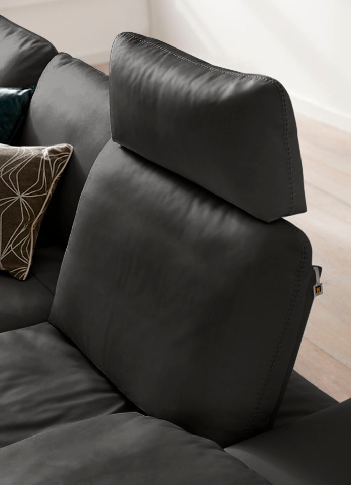 W.SCHILLIG Ecksofa »valentinoo, Designsofa, elegant und bequem, L-Form«, (Set), mit Sitztiefenverstellung, Breite 318 cm