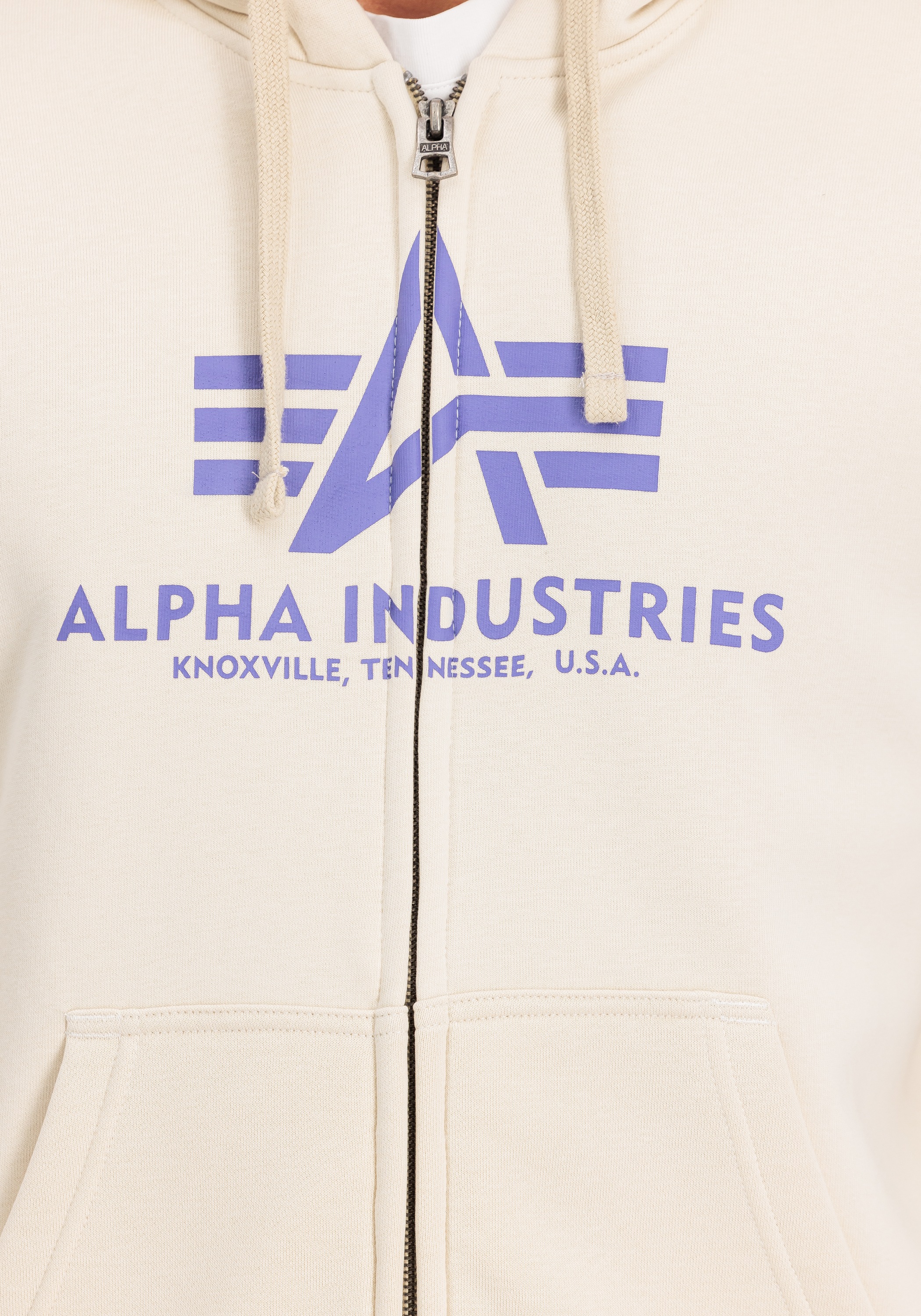 Alpha Industries Hoodie »Alpha Industries Men - Hoodies Basic Zip Hoodie BL«