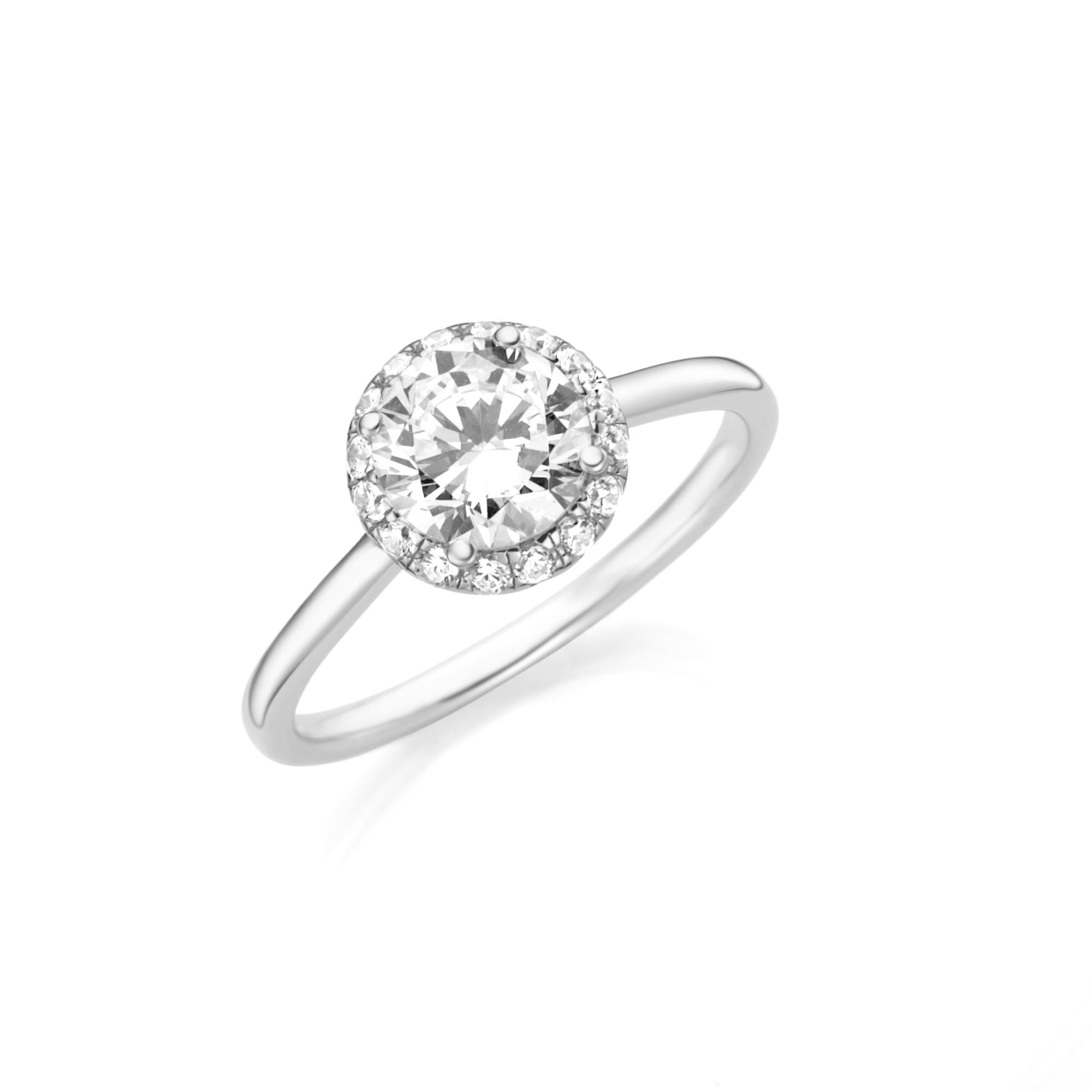 Verlobungsring »Ring funkelnd mit Zirkonia, Silber 925«