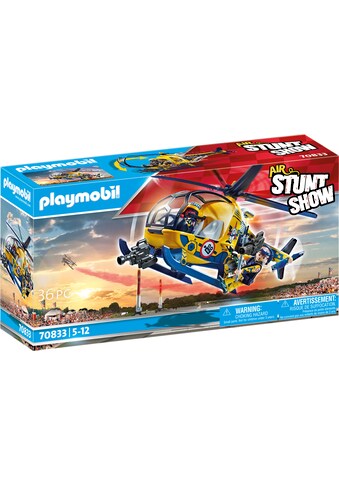 Playmobil® Konstruktions-Spielset »Filmcrew-Helikopter (70833), Air Stuntshow«, (36... kaufen