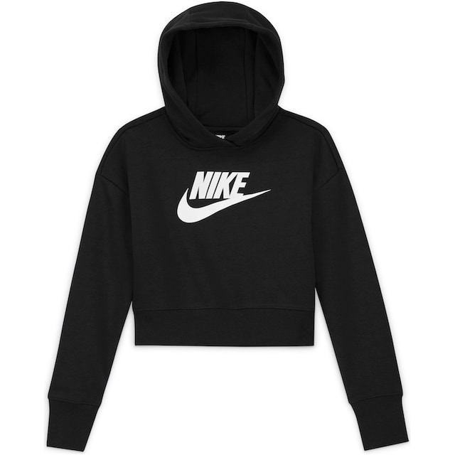 Nike Sportswear Kapuzensweatshirt »Club Big Kids' (Girls') French Terry  Cropped Hoodie« bestellen bei OTTO