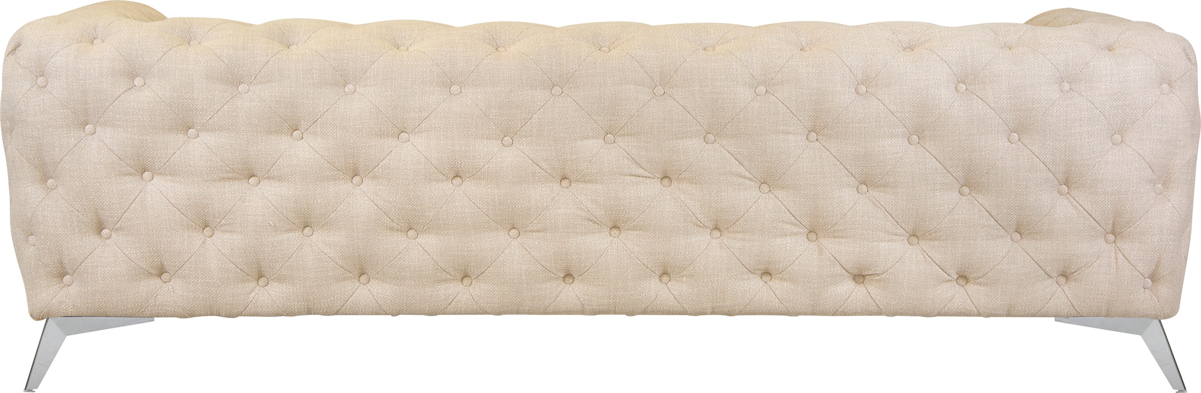 Leonique Chesterfield-Sofa »Glynis«, aufwändige Knopfheftung, moderne Chesterfield Optik, Fußfarbe wählbar