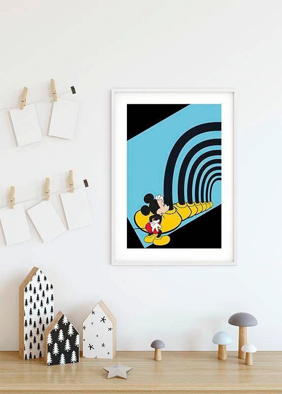 St.), Tunnel«, Shop Wohnzimmer Foot Online im kaufen Komar »Mickey Disney, OTTO Schlafzimmer, Mouse Kinderzimmer, Poster (1